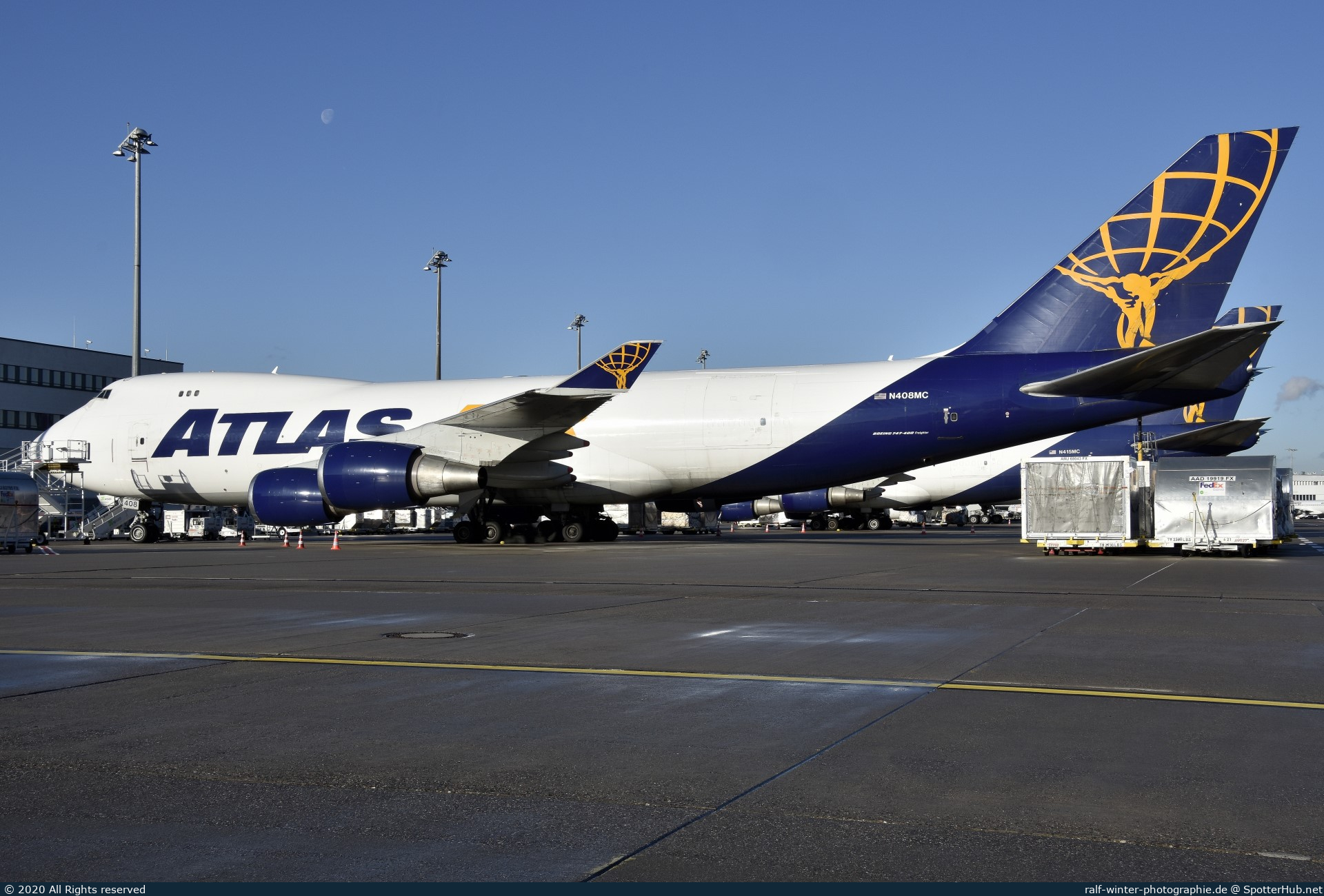 Photo of N408MC - Boeing 747-47UF operated by Atlas Air