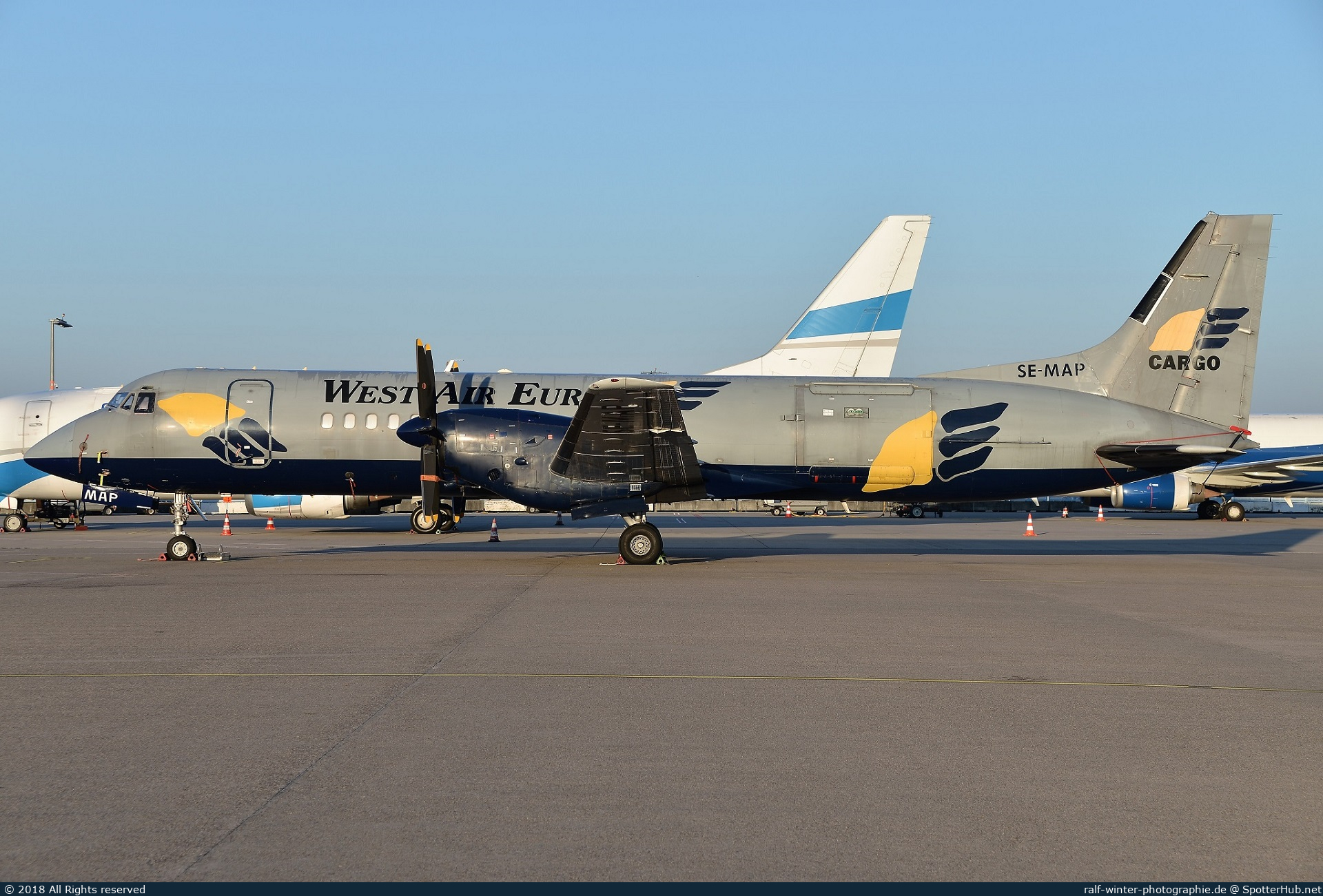 Photo of SE-MAP - British Aerospace ATP(F) operated by West Atlantic Airlines
