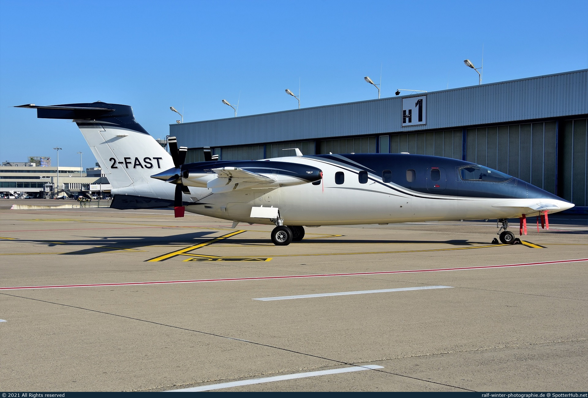 Photo of 2-FAST - Piaggio P.180 Avanti II operated by Kalodion Air