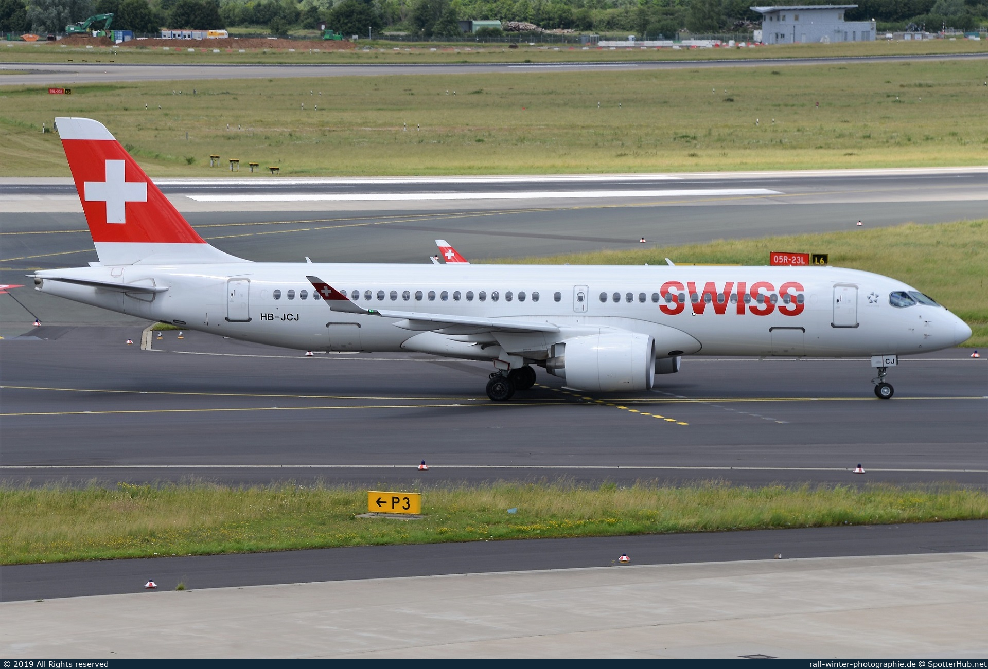 Photo of HB-JCJ - Airbus A220-300 operated by Swiss International Air Lines