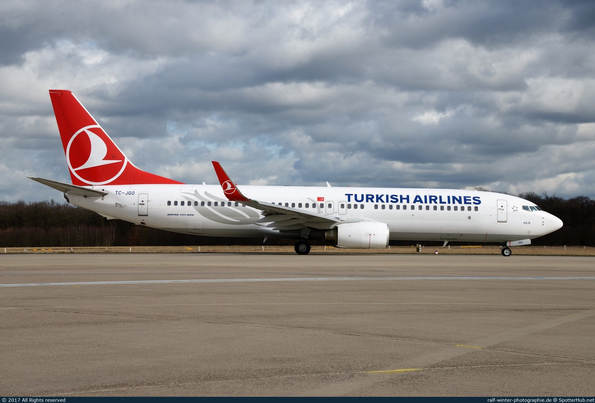 Photo of TC-JGO - Boeing 737-8F2 operated by Turkish Airlines