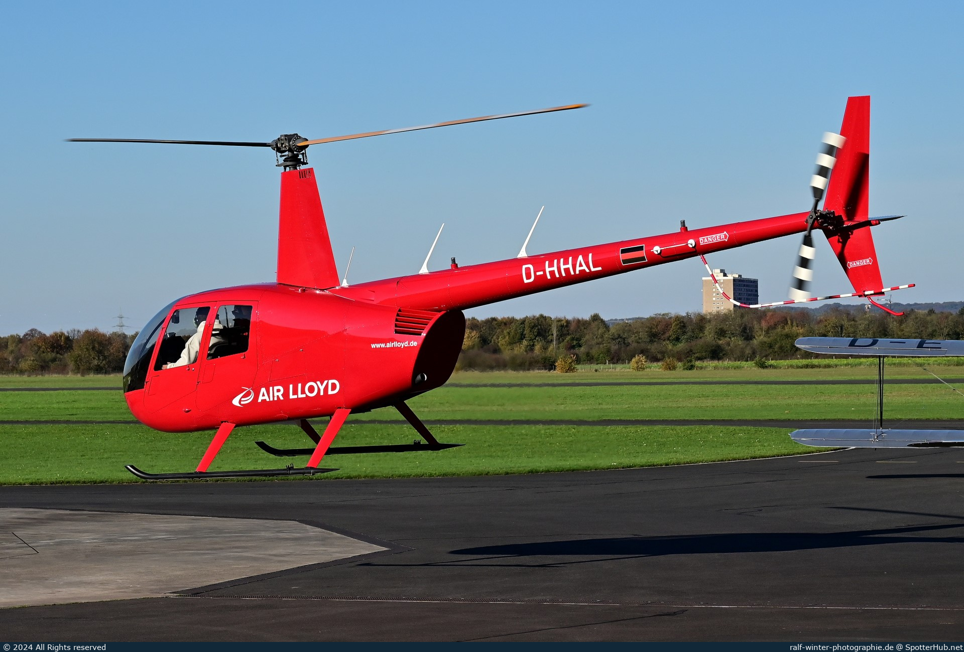Photo of D-HHAL - Robinson R44 Raven operated by Air Lloyd