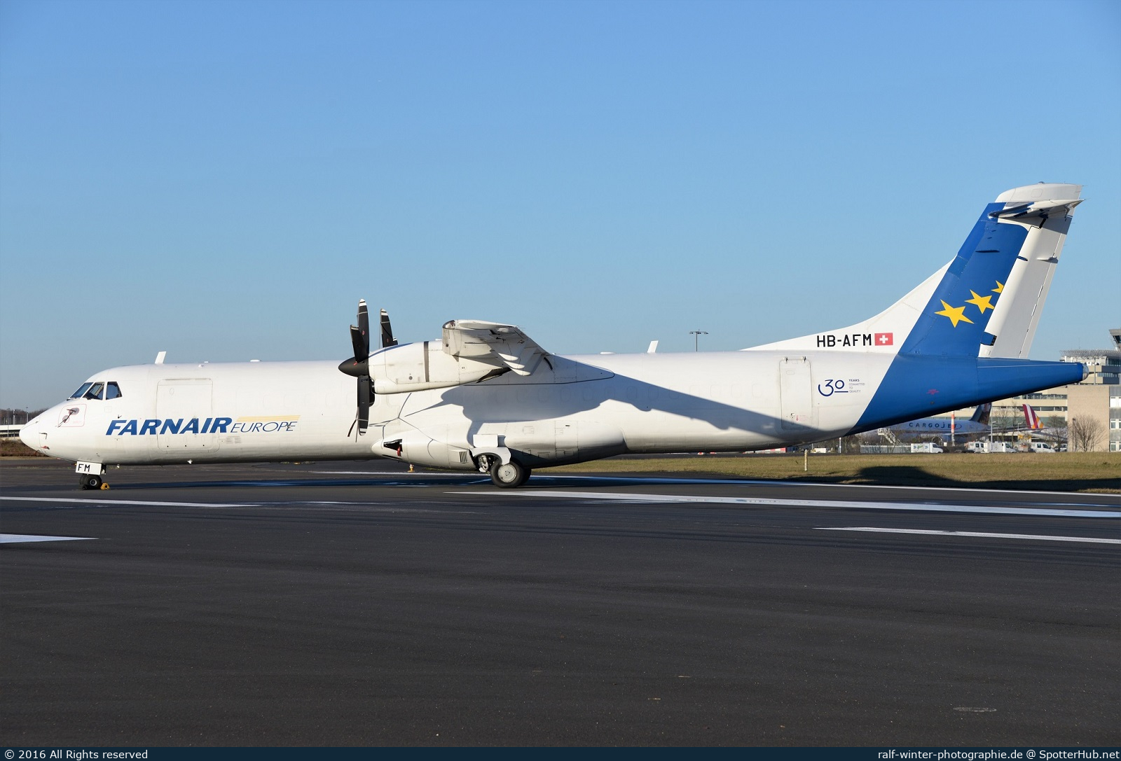 Photo of HB-AFM - ATR 72-202(F) operated by Farnair Switzerland