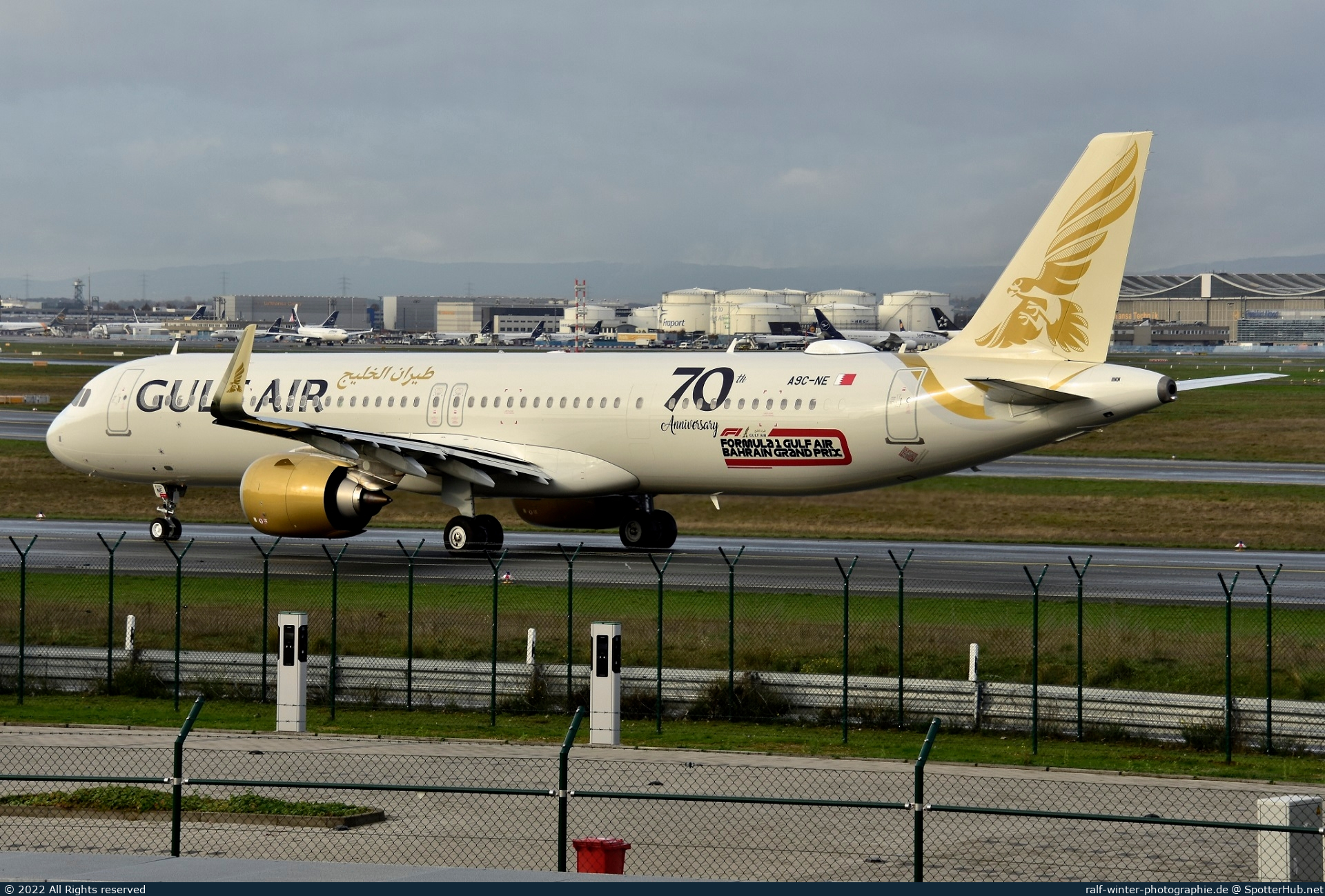 Photo of A9C-NE - Airbus A321-253NX operated by Gulf Air