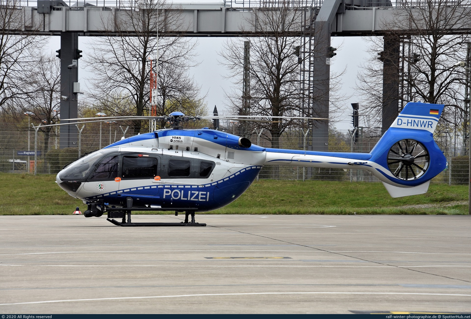 Photo of D-HNWR - Airbus Helicopters H145 operated by German Police - Polizeifliegerstaffel Nordrhein-Westfalen