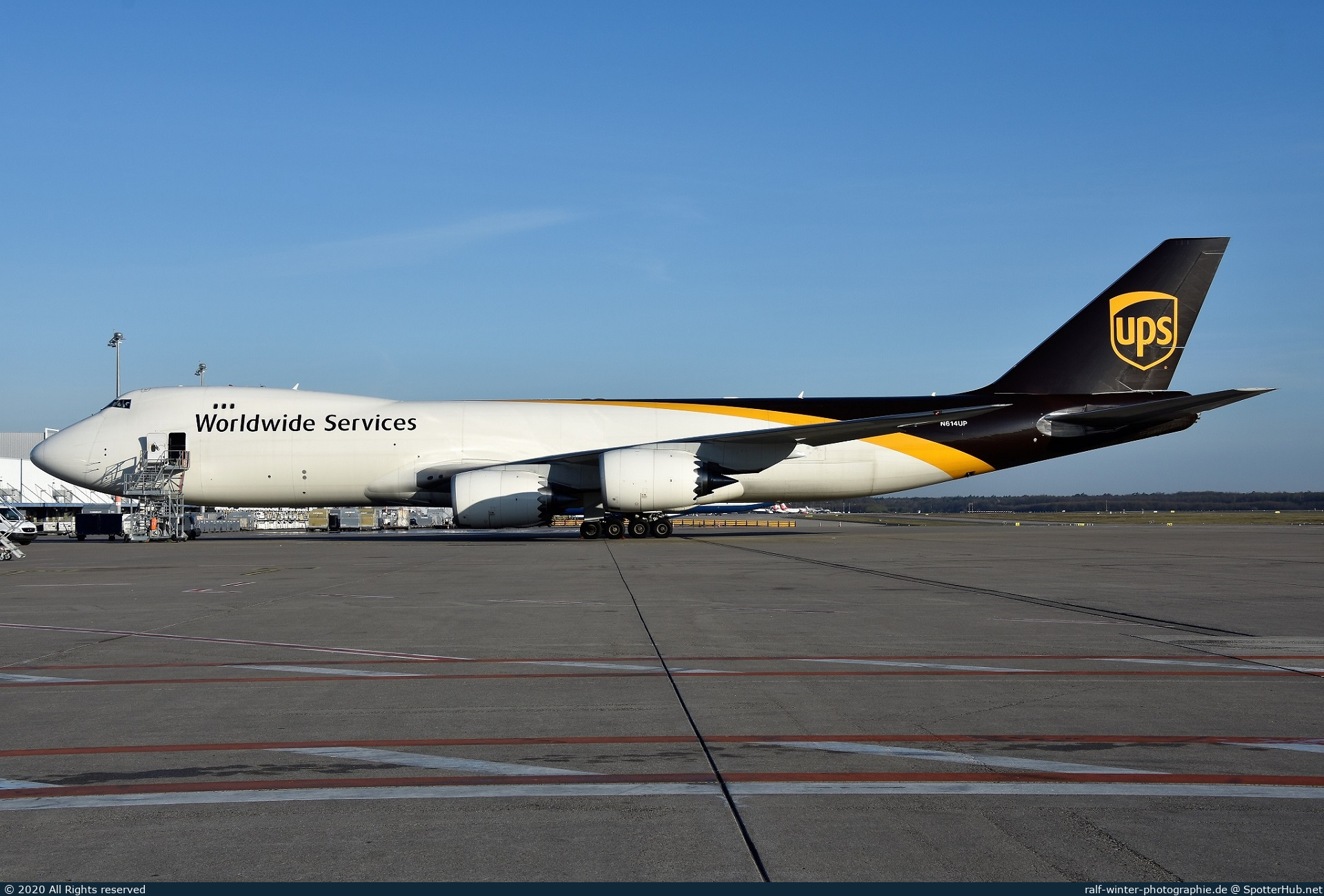 Photo of N614UP - Boeing 747-8F operated by UPS United Parcel Service