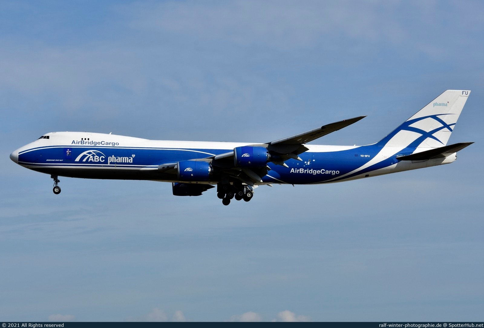 Photo of VQ-BFU - Boeing 747-83QF operated by AirBridgeCargo Airlines