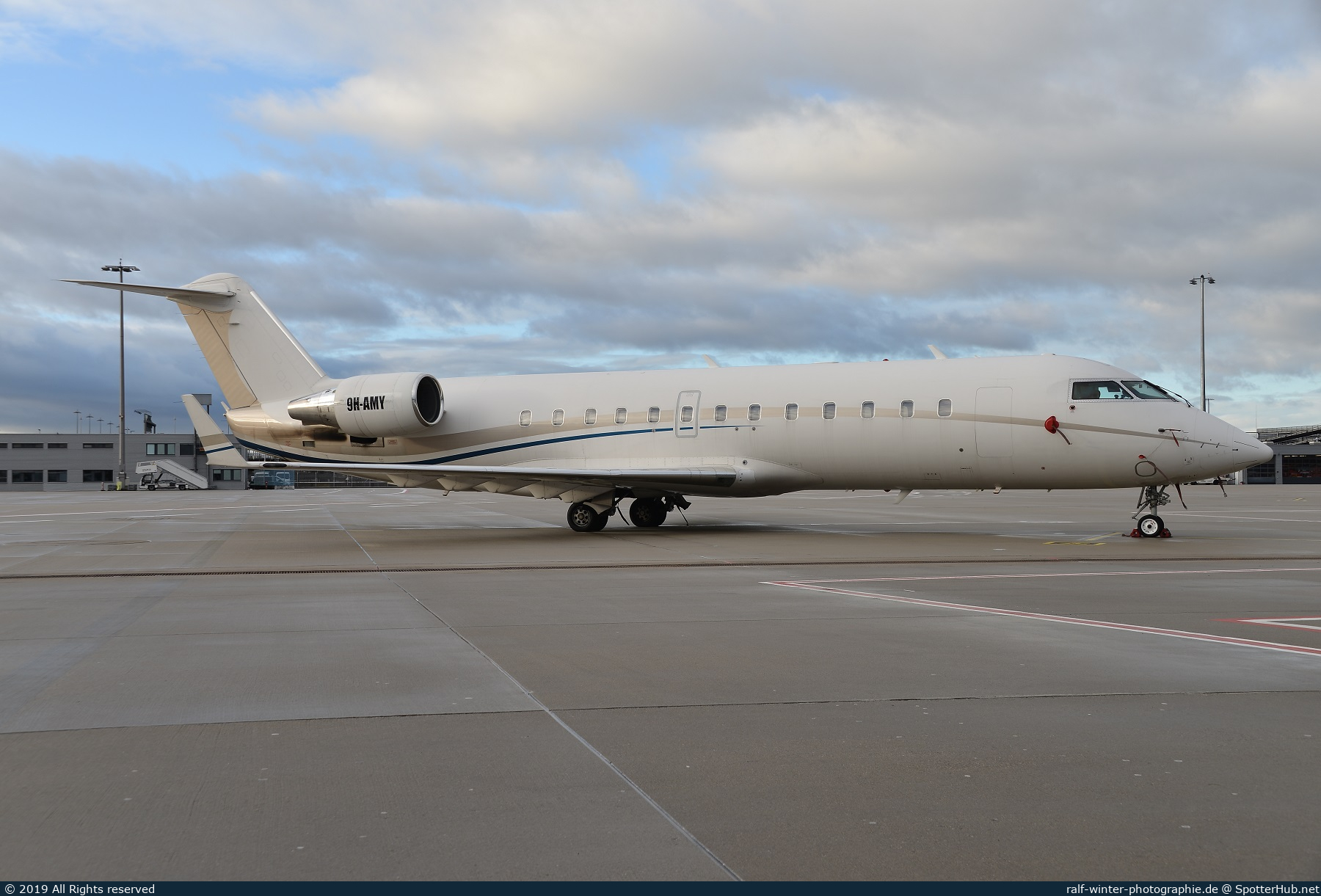 Photo of 9H-AMY - Bombardier Challenger 850 operated by AirX Charter