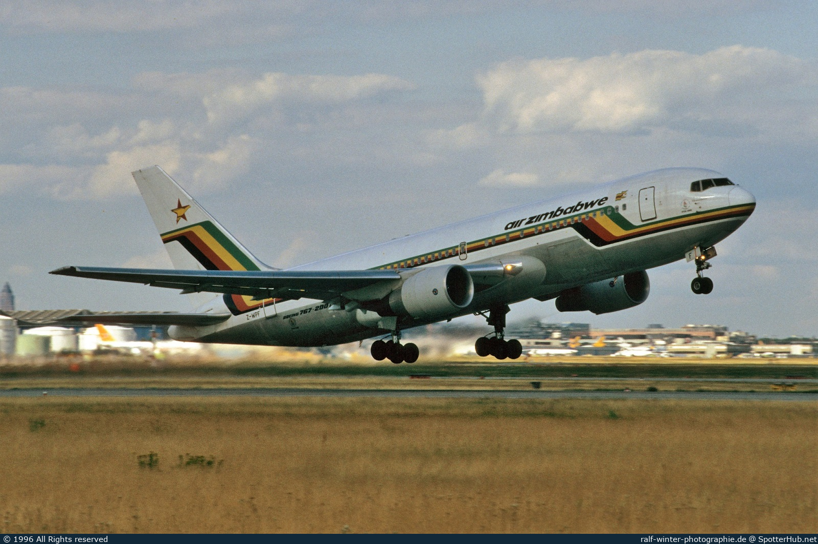 Photo of Z-WPF - Boeing 767-2N0(ER) operated by Air Zimbabwe