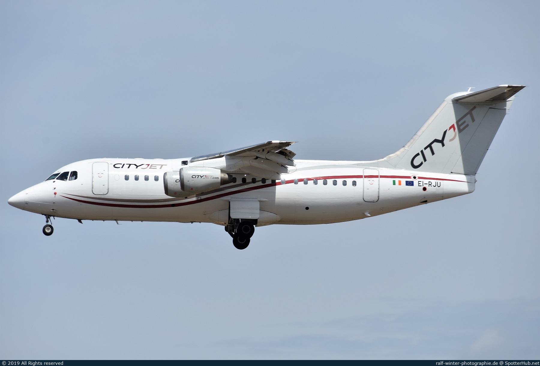 Photo of EI-RJU - British Aerospace Avro RJ85 operated by CityJet
