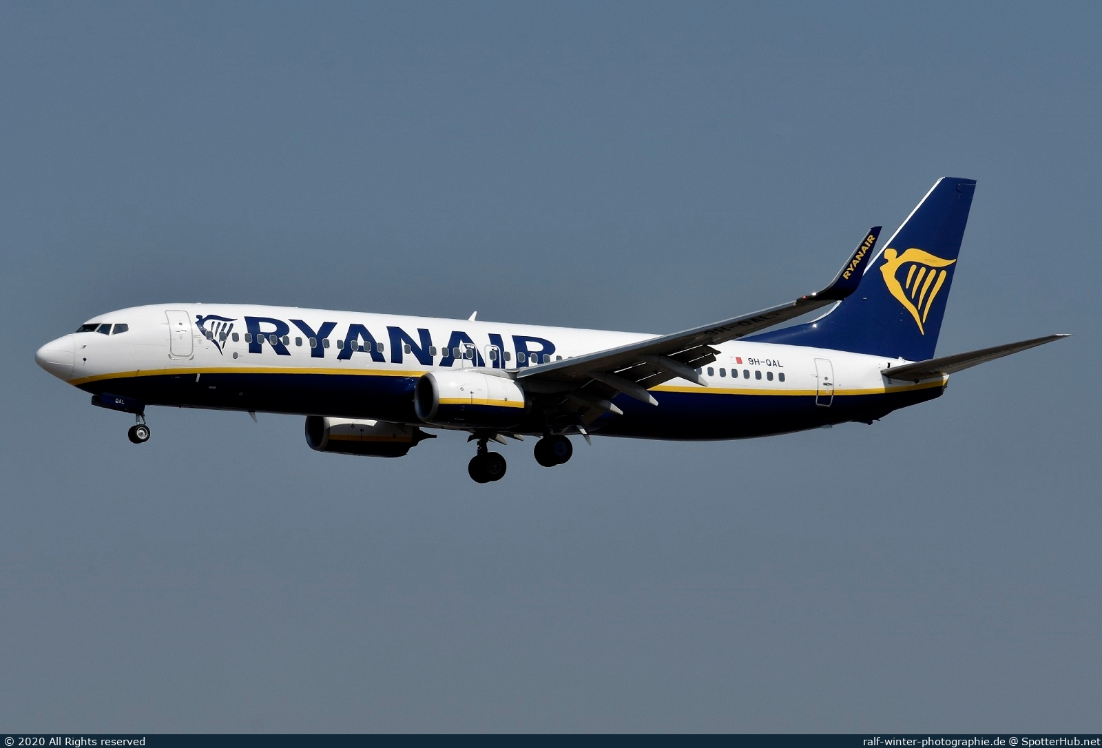 Photo of 9H-QAL - Boeing 737-8AS operated by Ryanair (opb Malta Air)