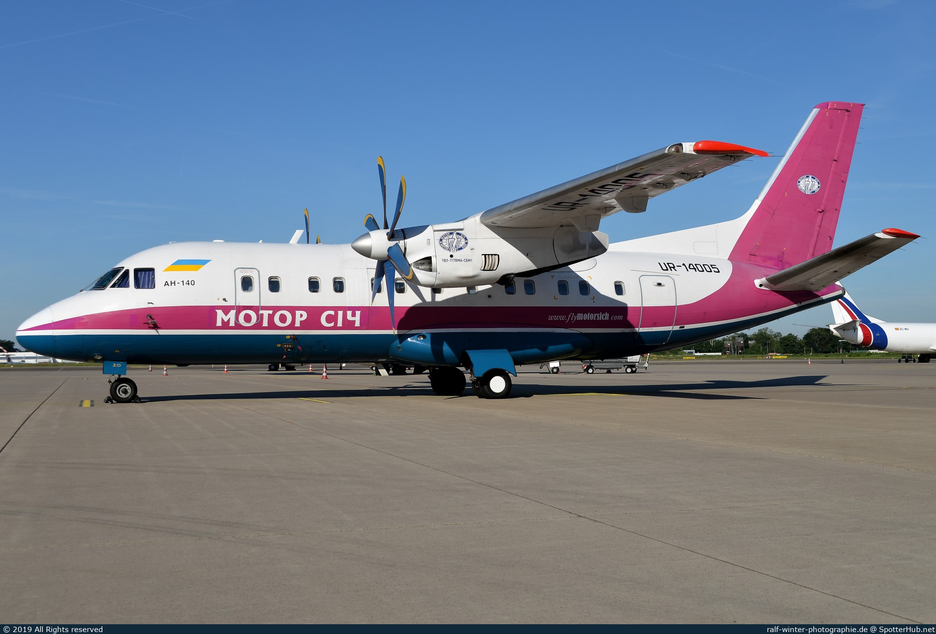 Photo of UR-14005 - Antonov An-140 operated by Motor Sich Airlines