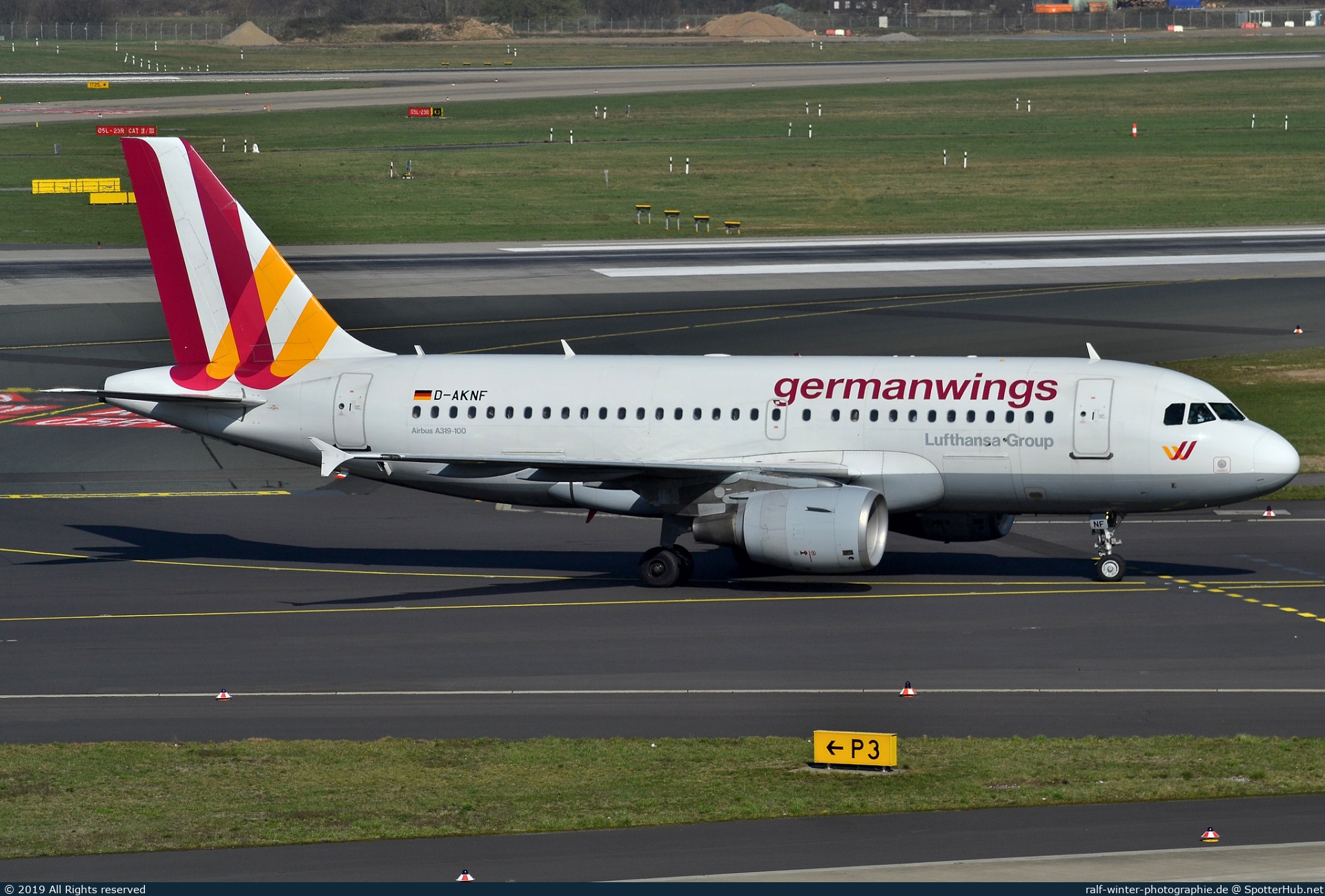 Photo of D-AKNF - Airbus A319-112 operated by Germanwings