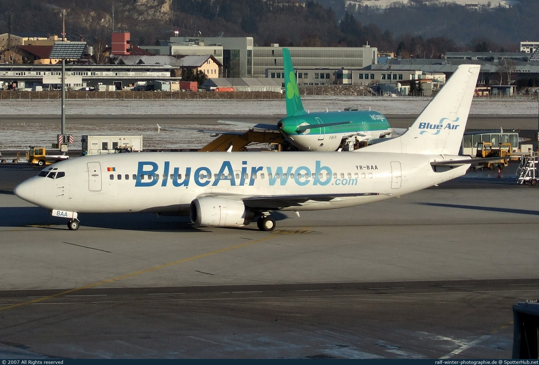 Photo of YR-BAA - Boeing 737-33A operated by Blue Air