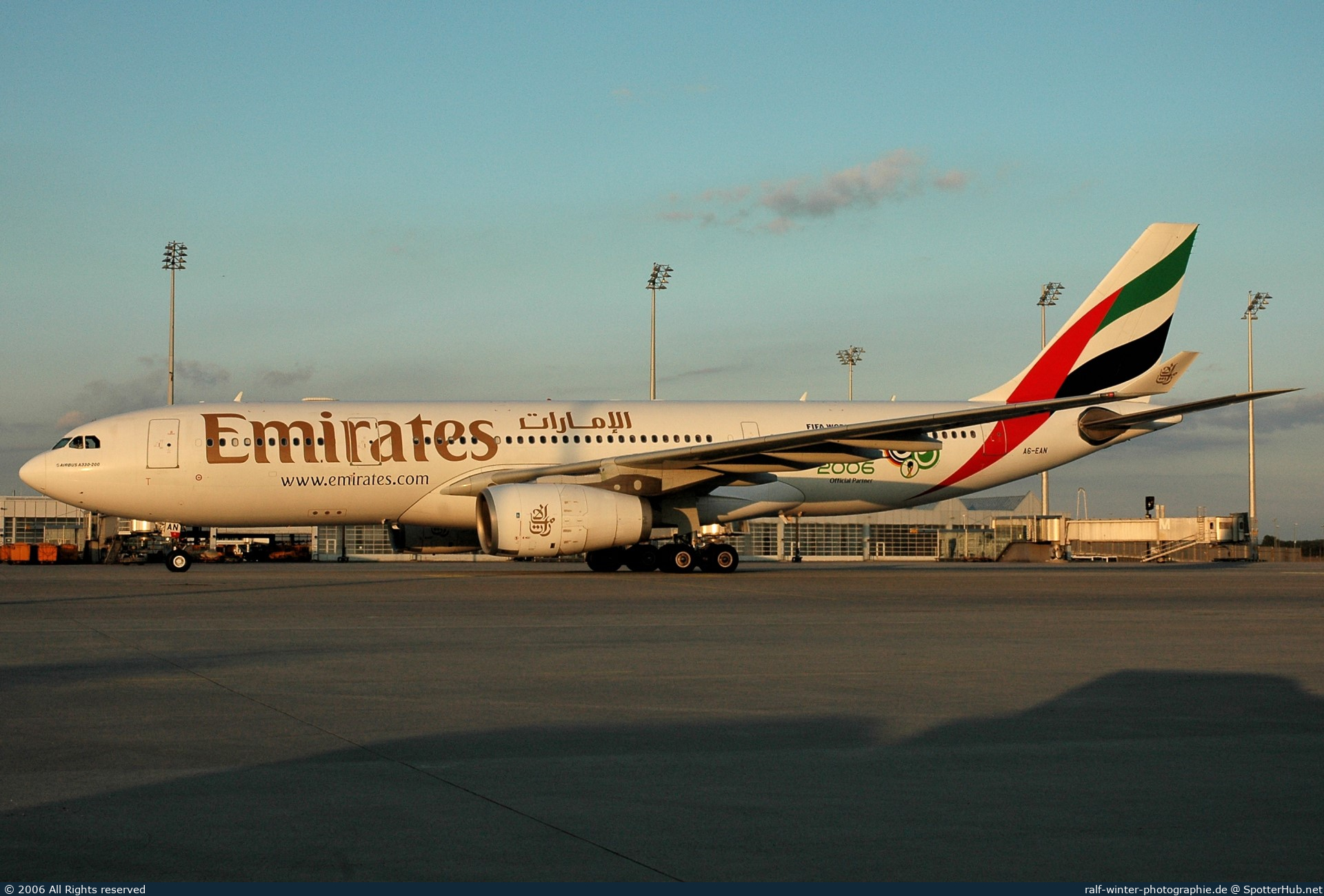 Photo of A6-EAN - Airbus A330-243 operated by Emirates