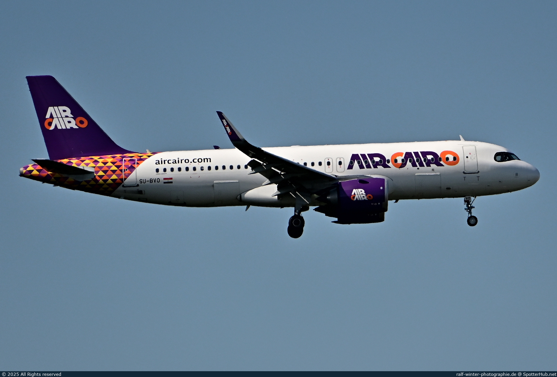 Photo of SU-BVO - Airbus A320-251N operated by Air Cairo