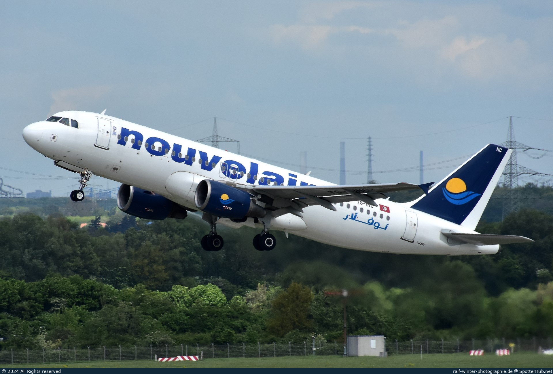 Photo of TS-INC - Airbus A320-214 operated by Nouvelair
