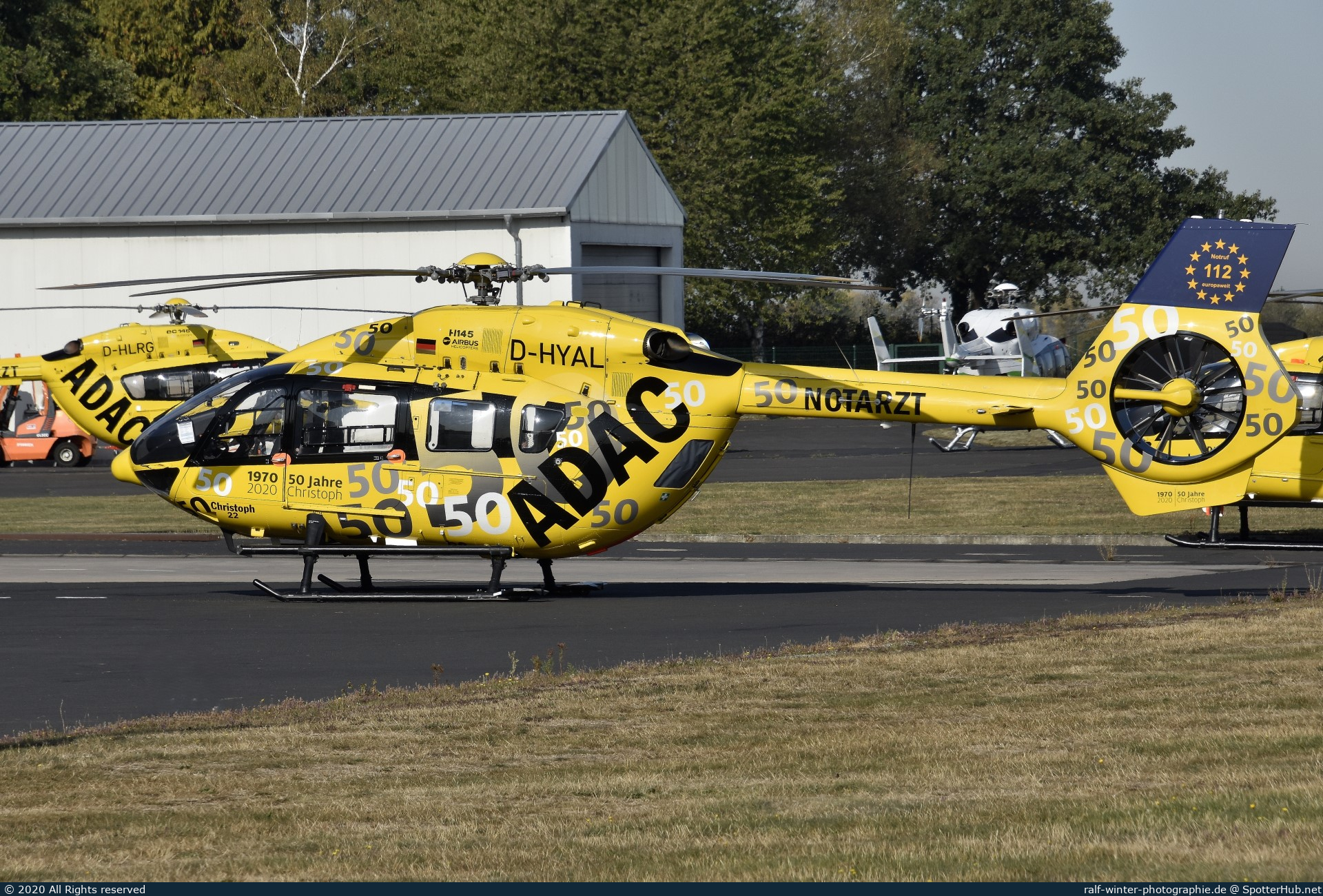 Photo of D-HYAL - Airbus Helicopters H145 operated by ADAC Luftrettung
