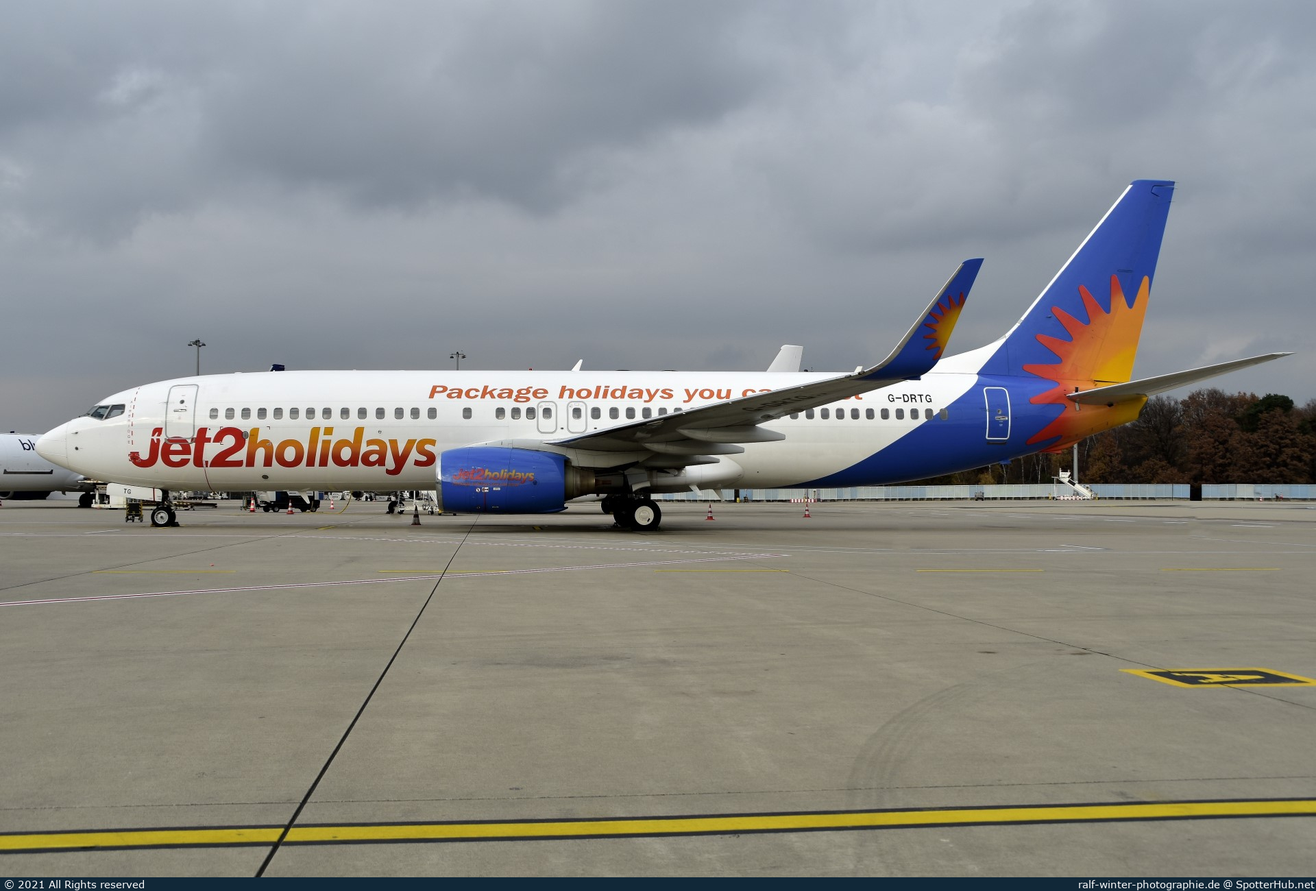 Photo of G-DRTG - Boeing 737-8BK operated by Jet2