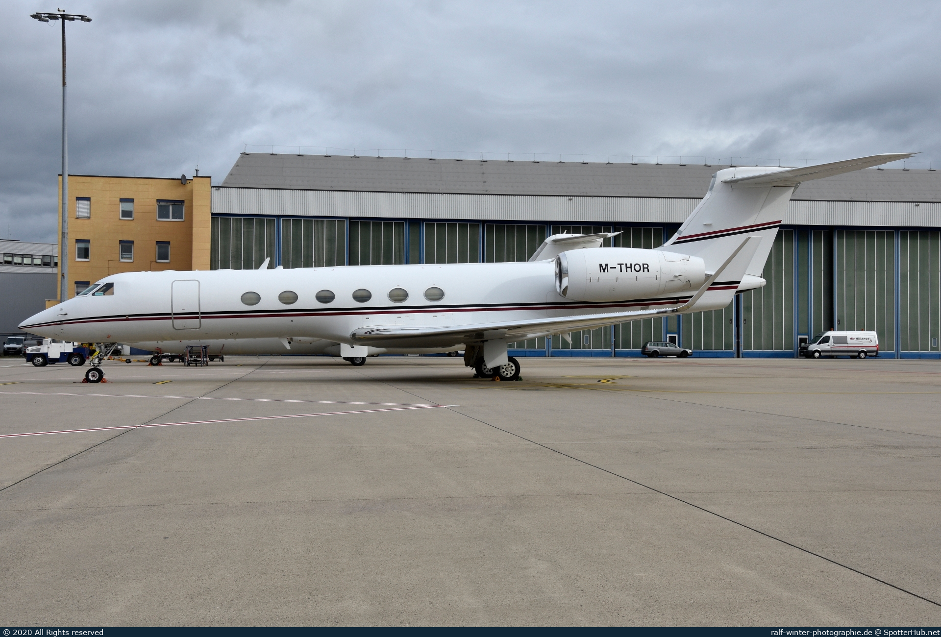 Photo of M-THOR - Gulfstream GV operated by ExecuJet Europe