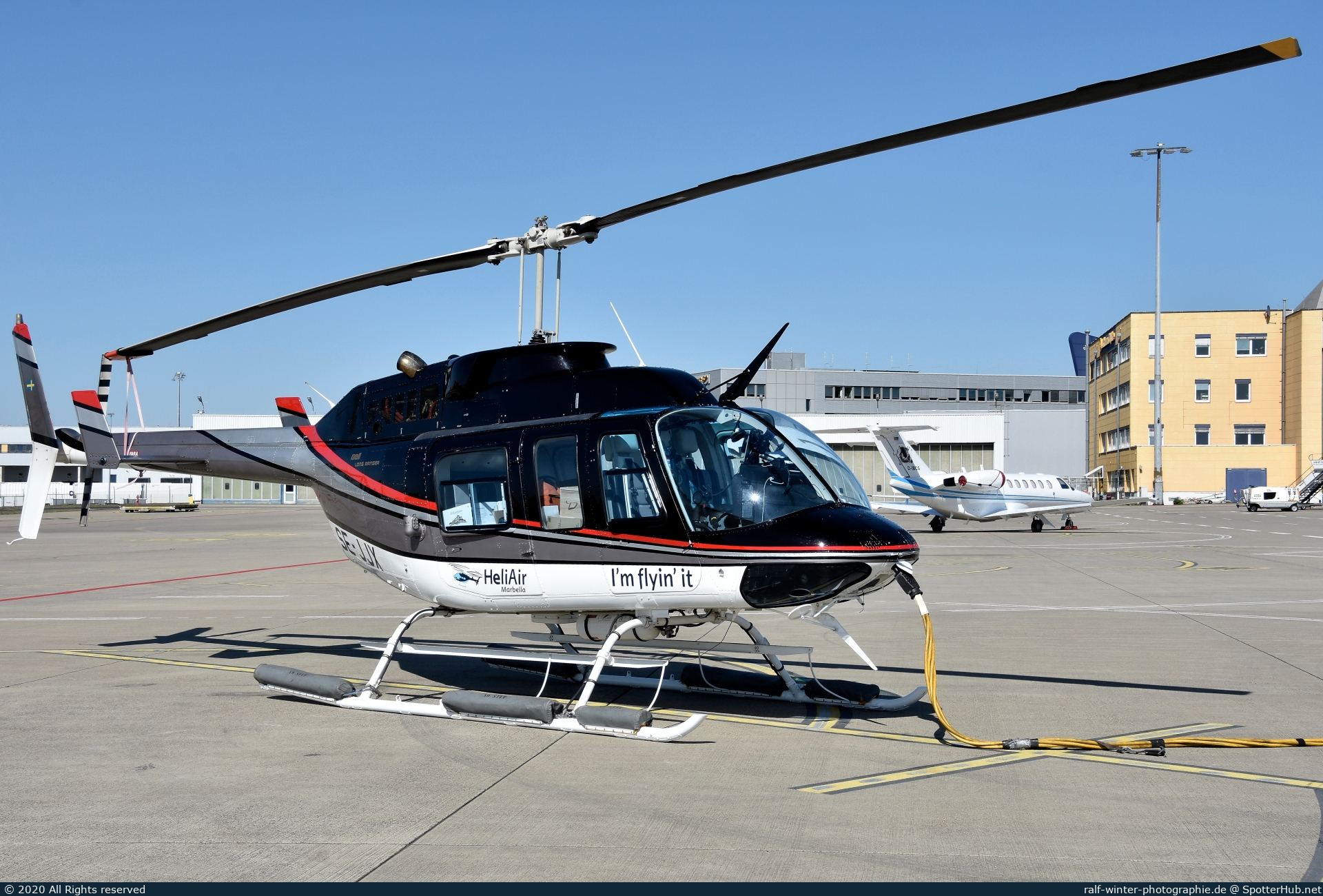 Photo of SE-JJX - Bell 206L+ LongRanger operated by Private