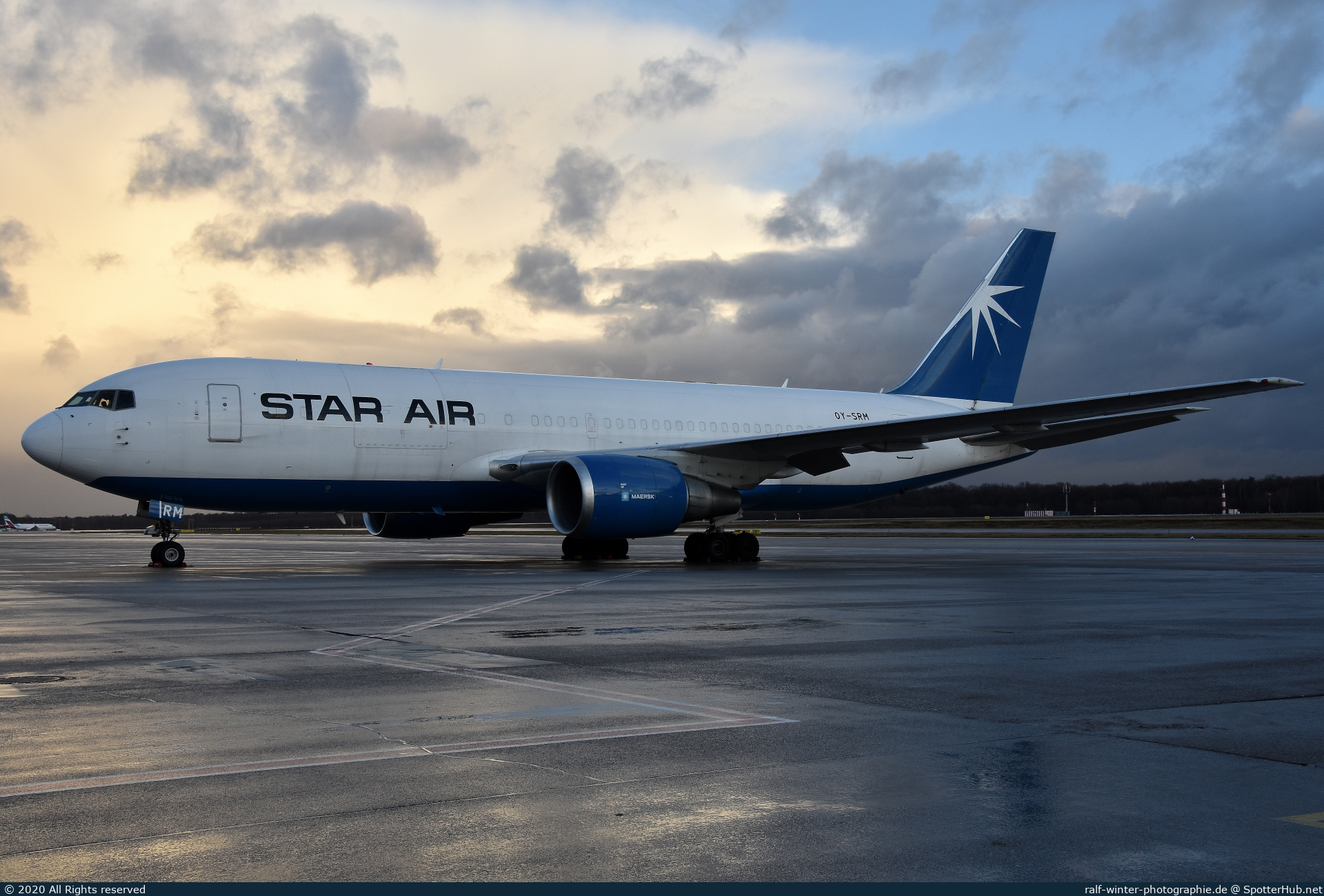 Photo of OY-SRM - Boeing 767-25E(BDSF) operated by Star Air