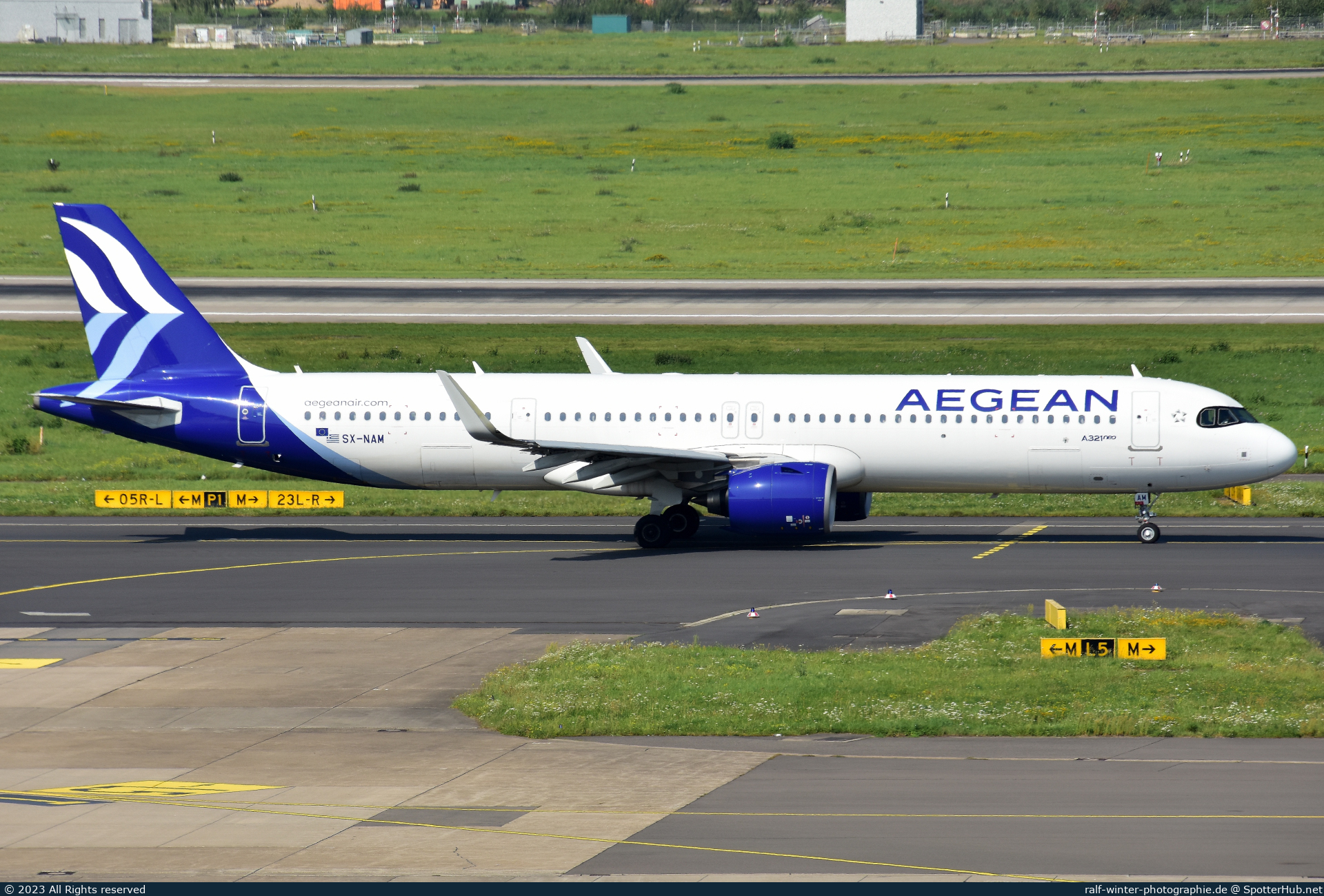 Photo of SX-NAM - Airbus A321-271NX operated by Aegean Airlines