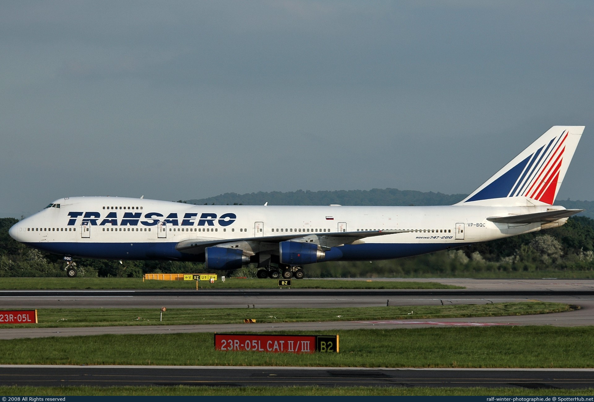 Photo of VP-BQC - Boeing 747-219B operated by Transaero