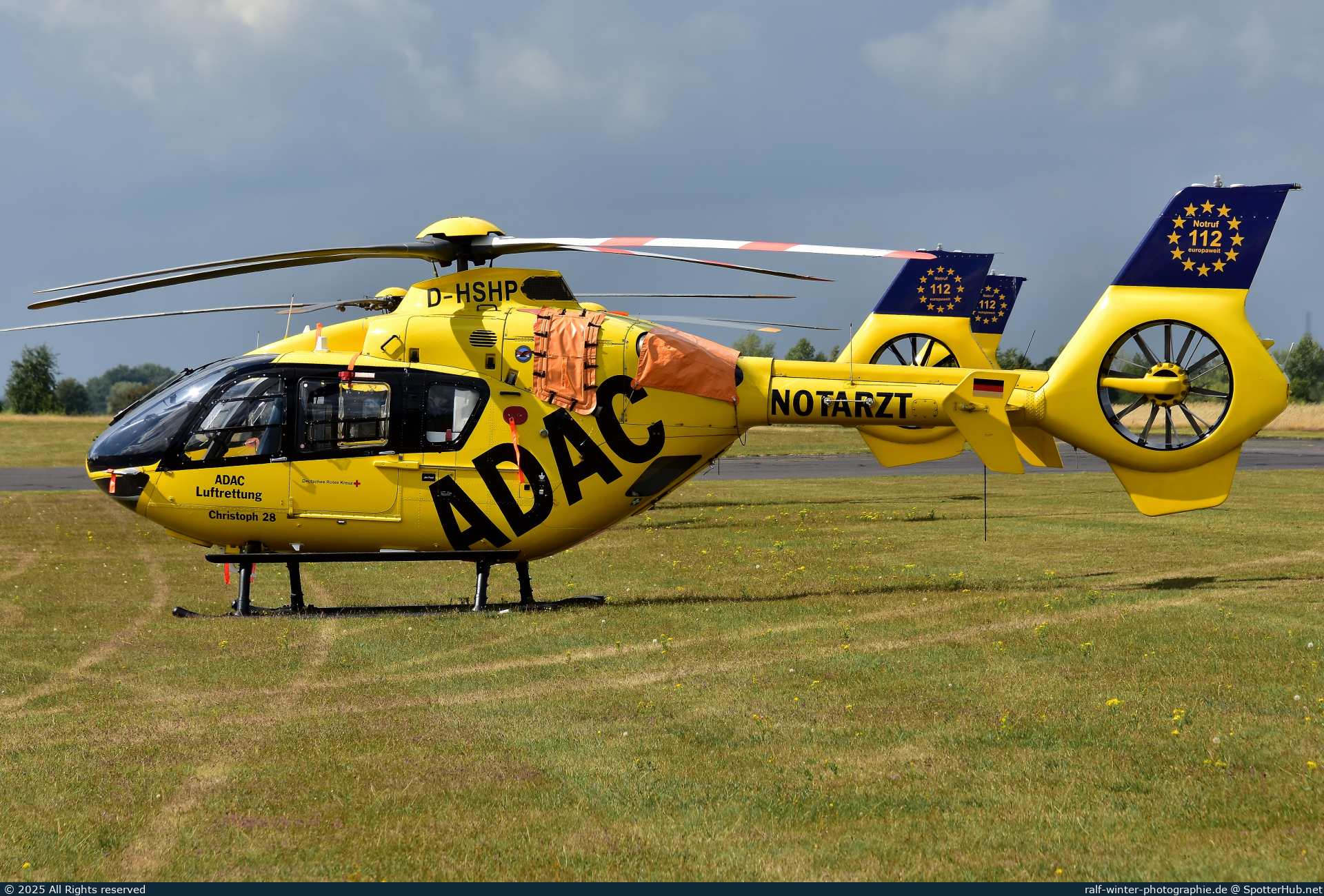 Photo of D-HSHP - Eurocopter EC135 P2+ operated by ADAC Luftrettung