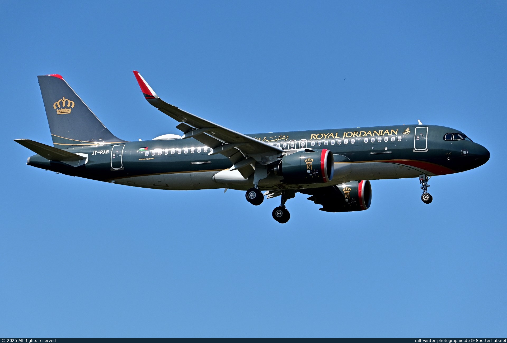 Photo of JY-RAB - Airbus A320-271N operated by Royal Jordanian Airlines