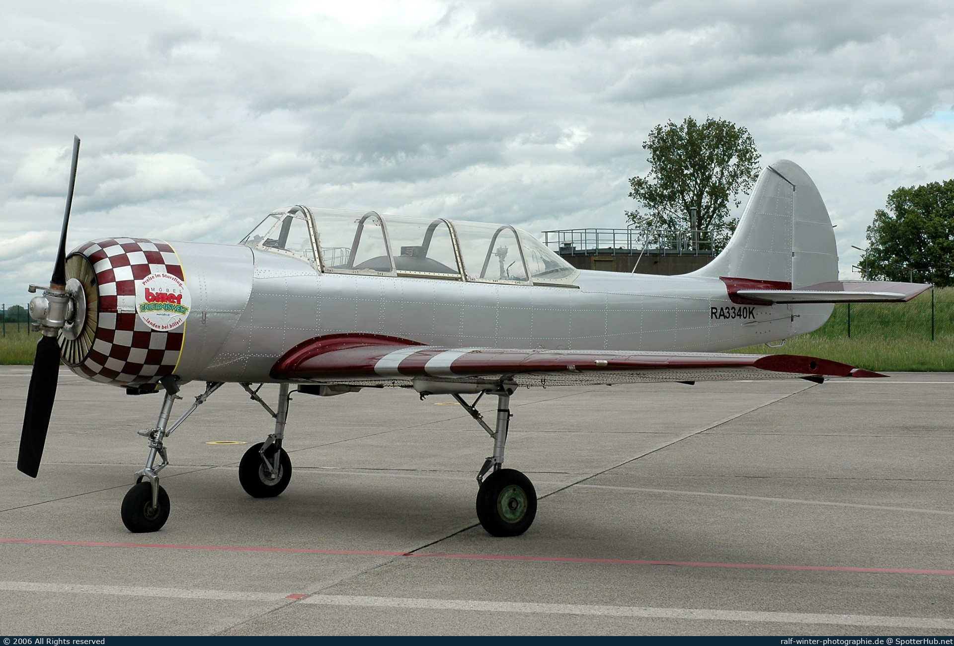 Photo of RA-3340K - Yakovlev Yak-52 operated by Private