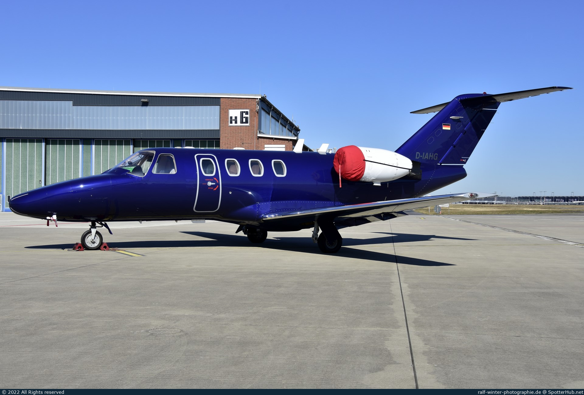 Photo of D-IAHG - Cessna 525 CitationJet operated by Spree Flug