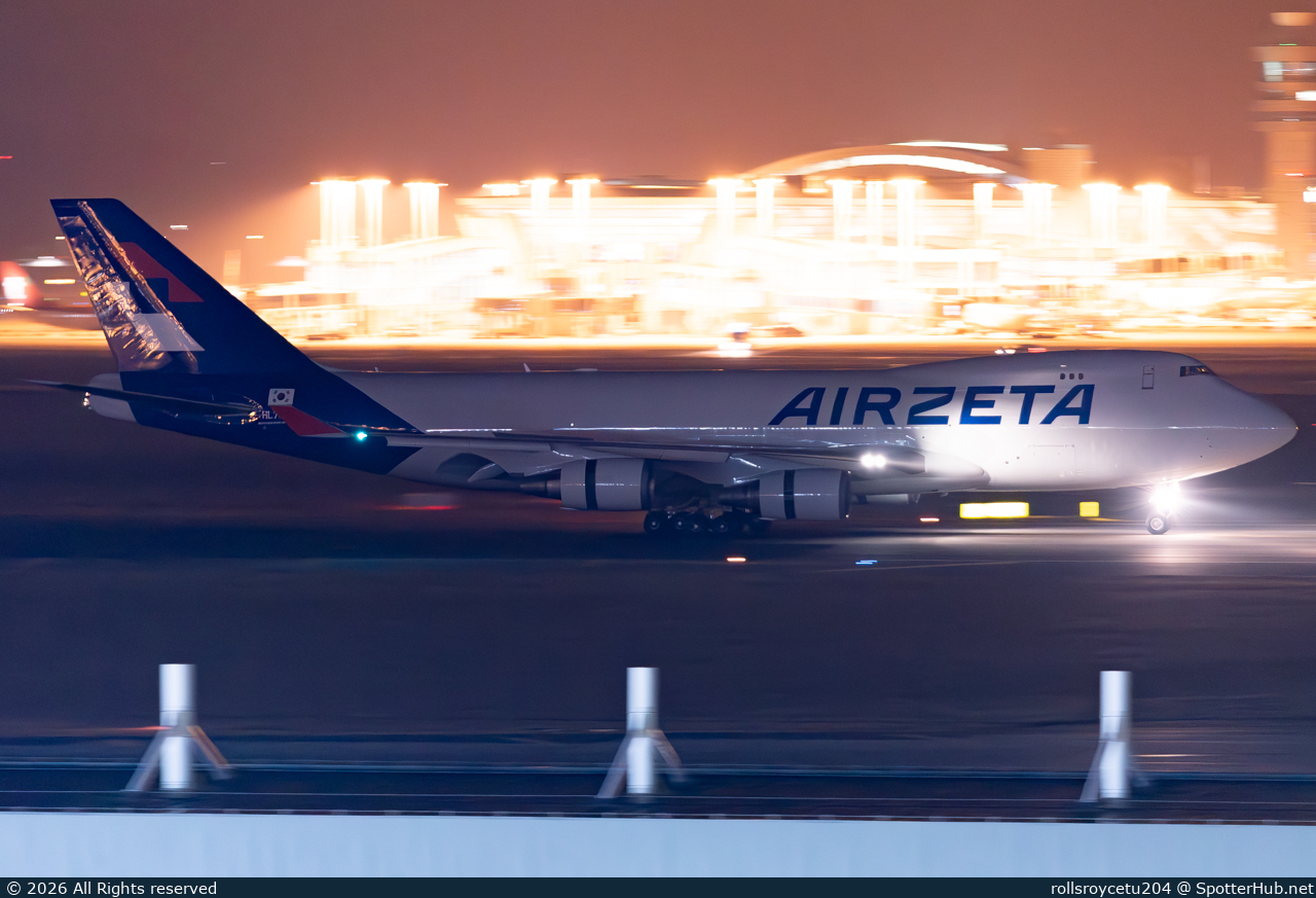 Photo of HL7616 - Boeing 747-446F operated by AirZeta