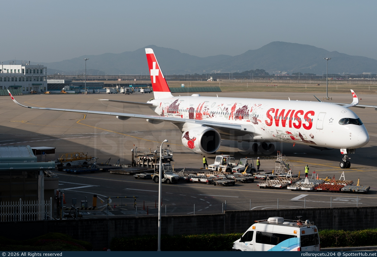 Photo of HB-IFA - Airbus A350-941 operated by Swiss International Air Lines