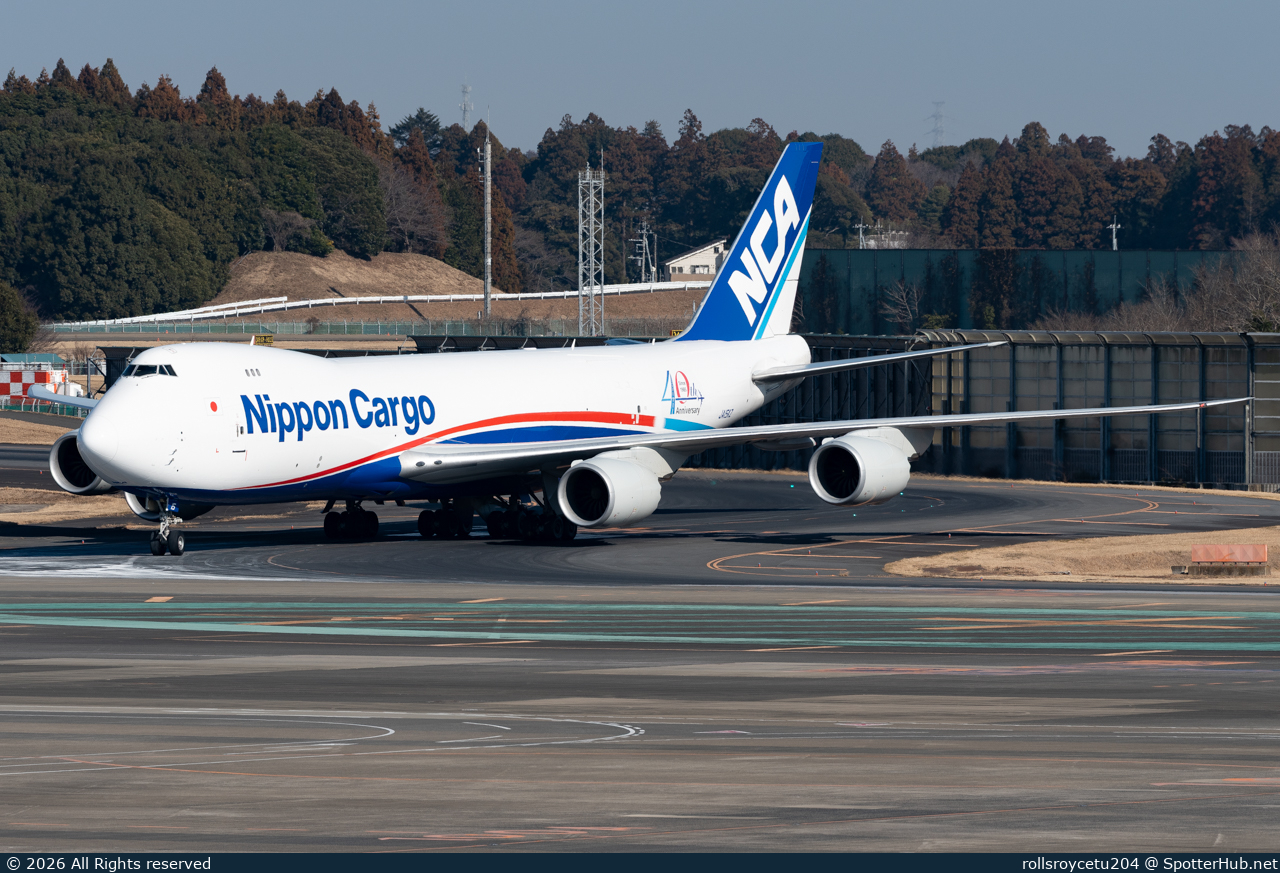 Photo of JA15KZ - Boeing 747-8KZF operated by Nippon Cargo Airlines
