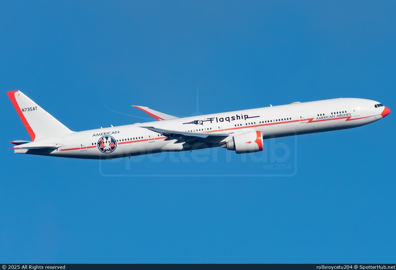 Photo of N735AT - Boeing 777-323(ER) operated by American Airlines