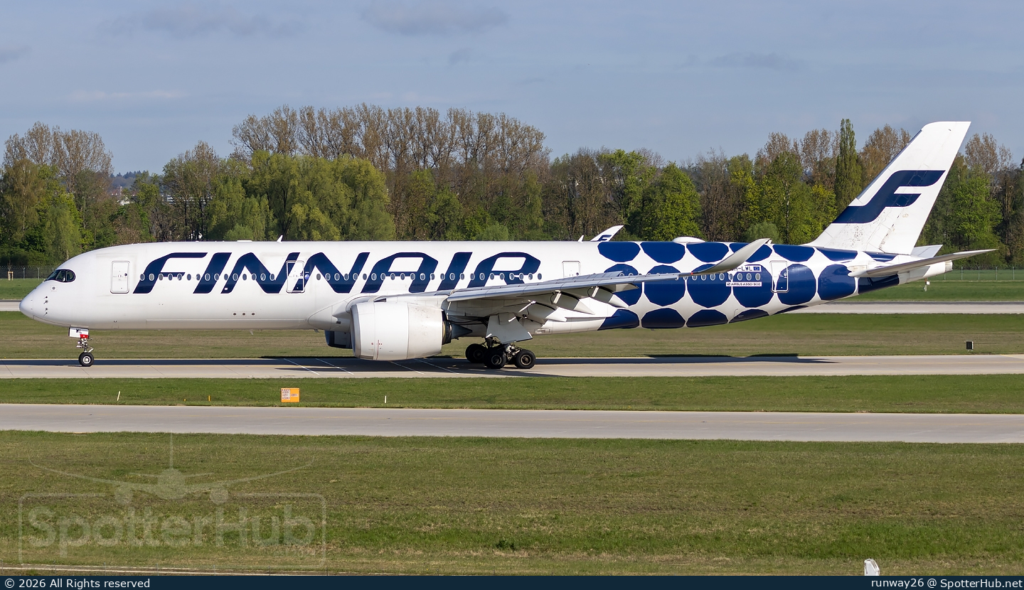 Photo of OH-LWL - Airbus A350-941 operated by Finnair