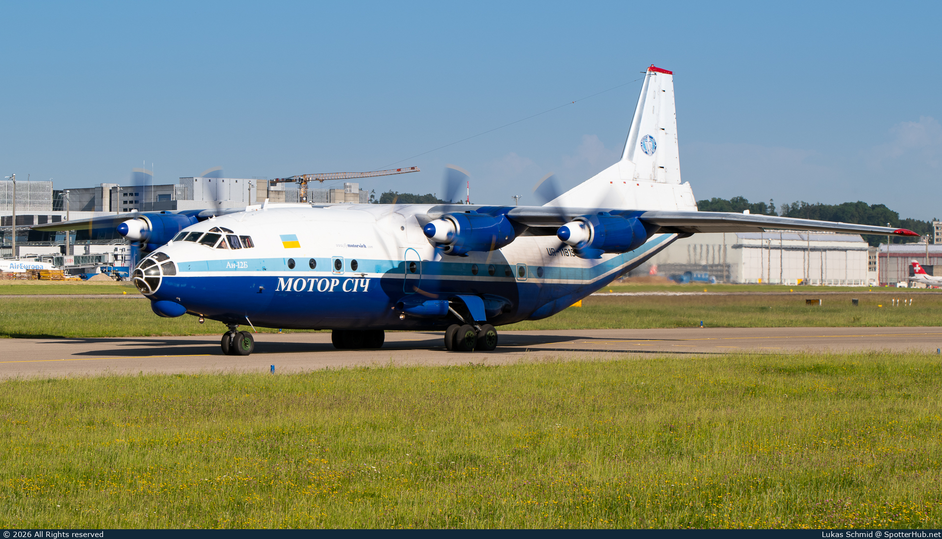 Photo of UR-11819 - Antonov An-12BK operated by Motor Sich Airlines