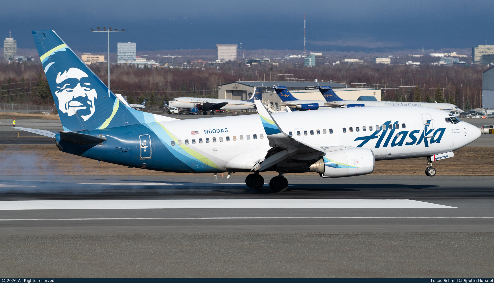Photo of N609AS - Boeing 737-790 operated by Alaska Airlines