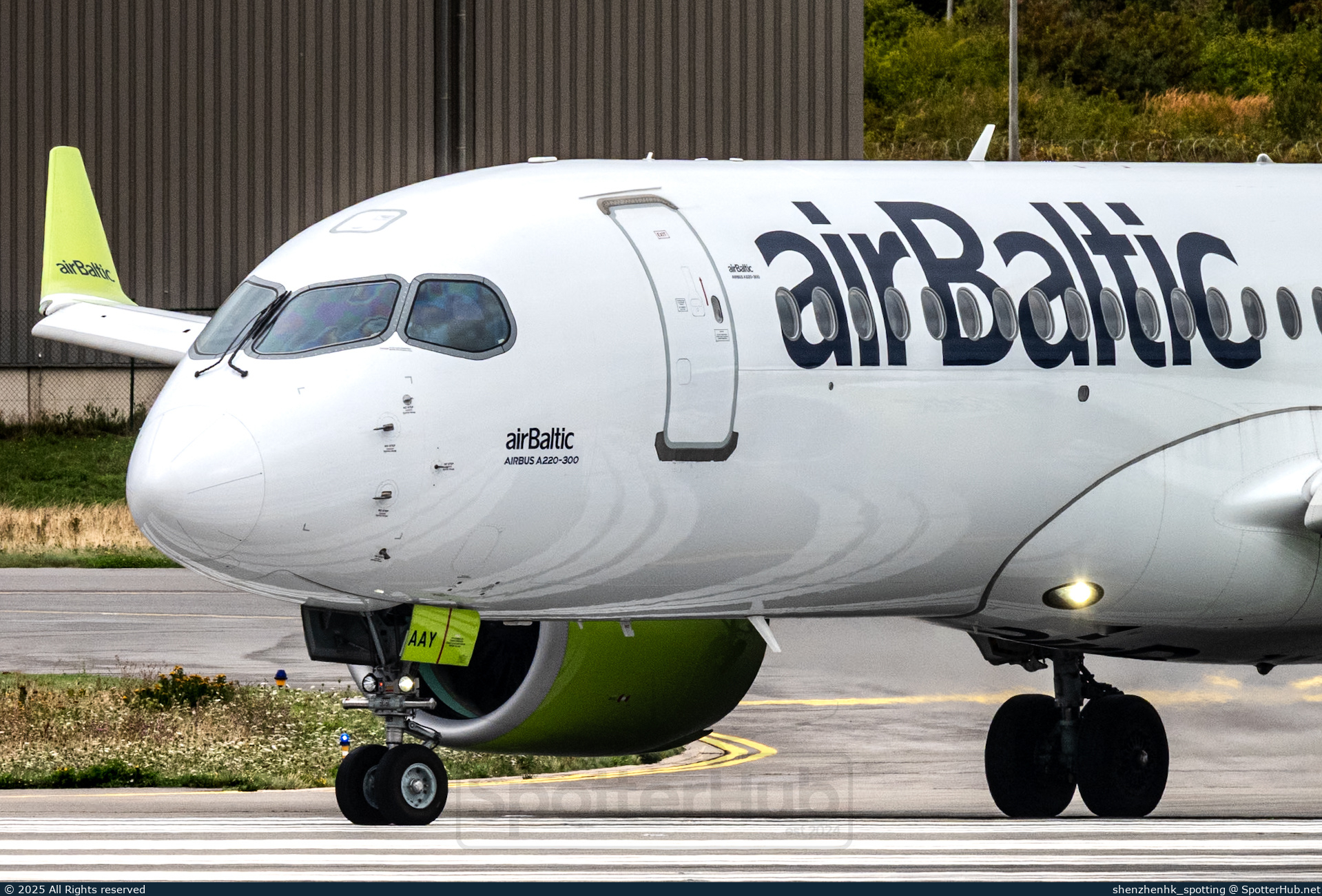 Photo of YL-AAY - Airbus A220-300 operated by airBaltic