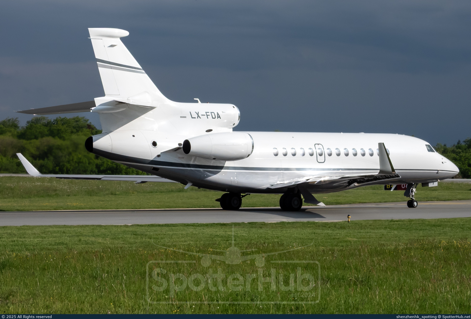 Photo of LX-FDA - Dassault Falcon 7X operated by Global Jet Luxembourg