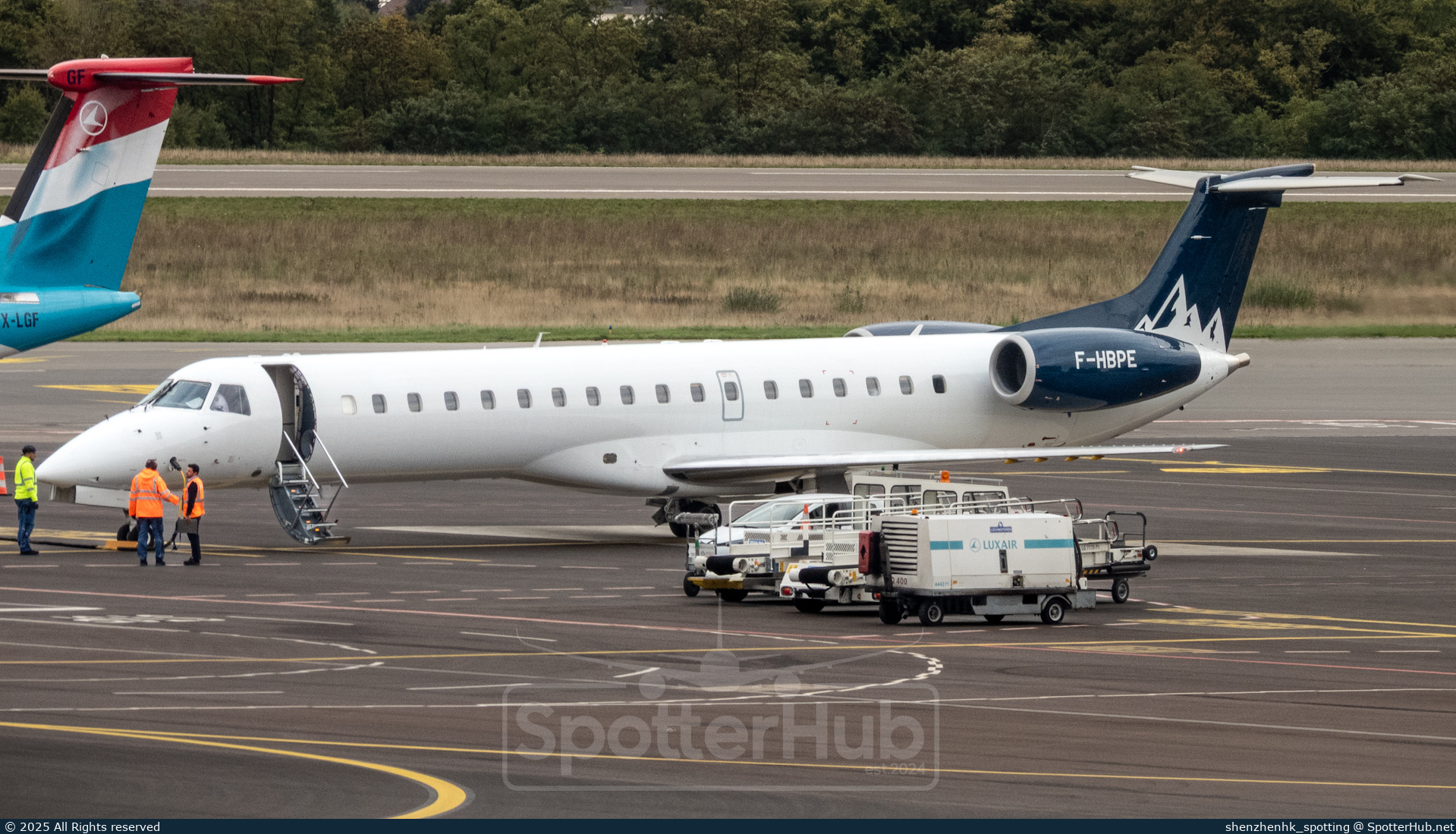 Photo of F-HBPE - Embraer ERJ-145LR operated by Pan Européenne Air Service