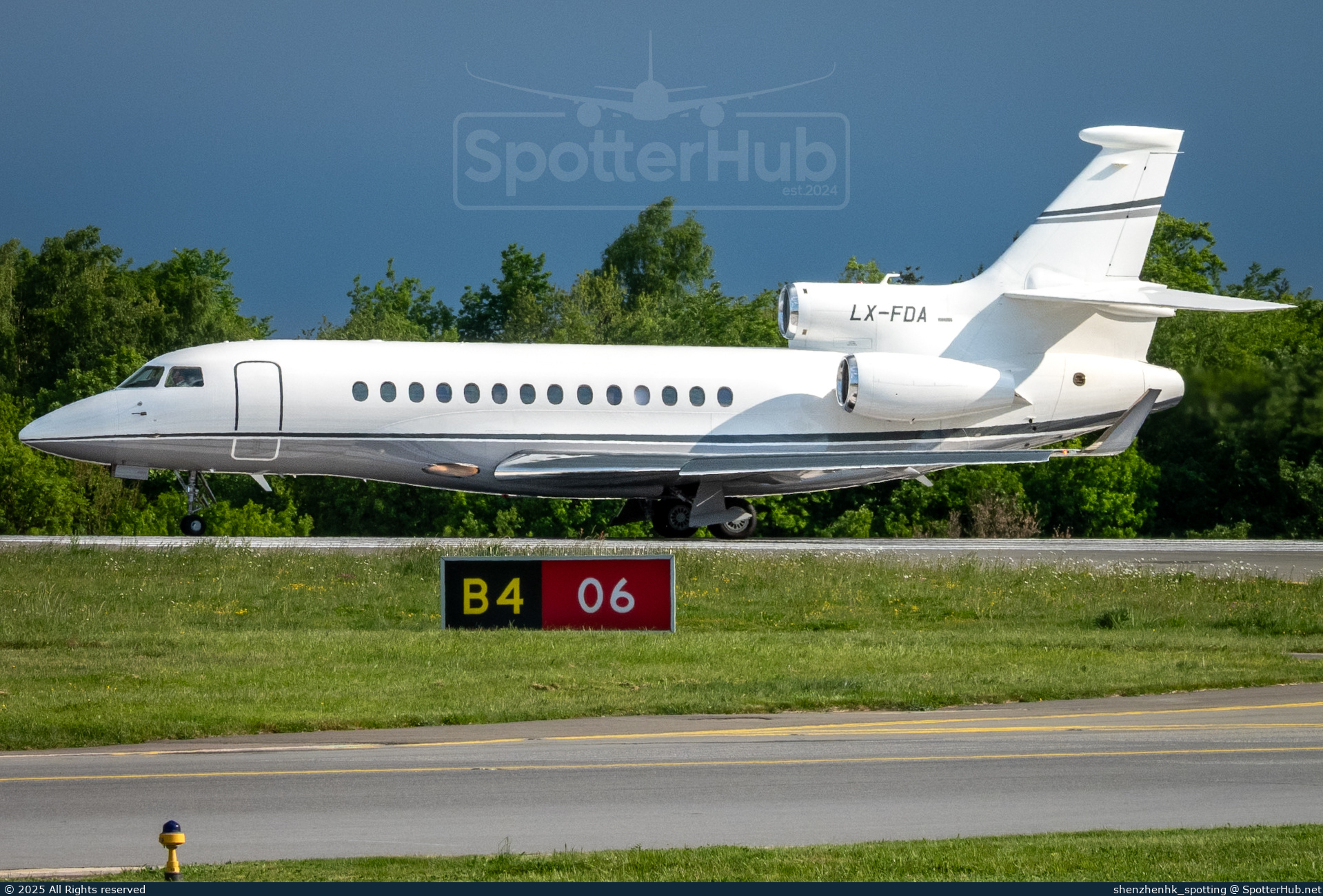 Photo of LX-FDA - Dassault Falcon 7X operated by Global Jet Luxembourg