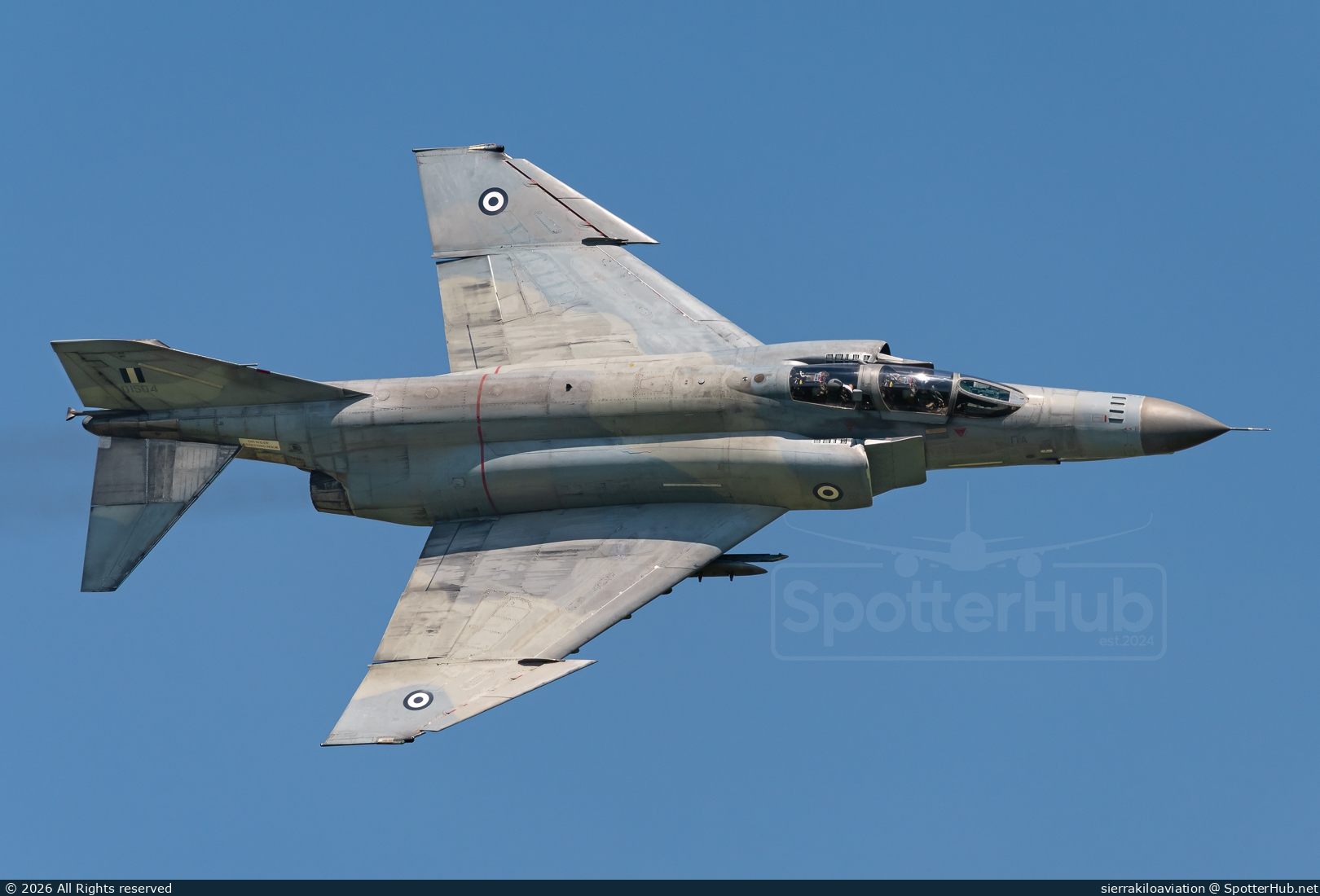 Photo of 01504 - McDonnell Douglas F-4E AUP Phantom II operated by Hellenic Air Force