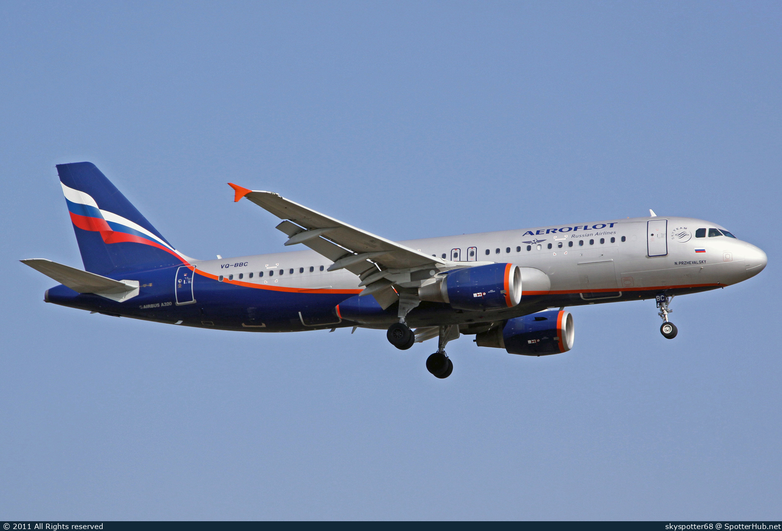Photo of VQ-BBC - Airbus A320-214 operated by Aeroflot
