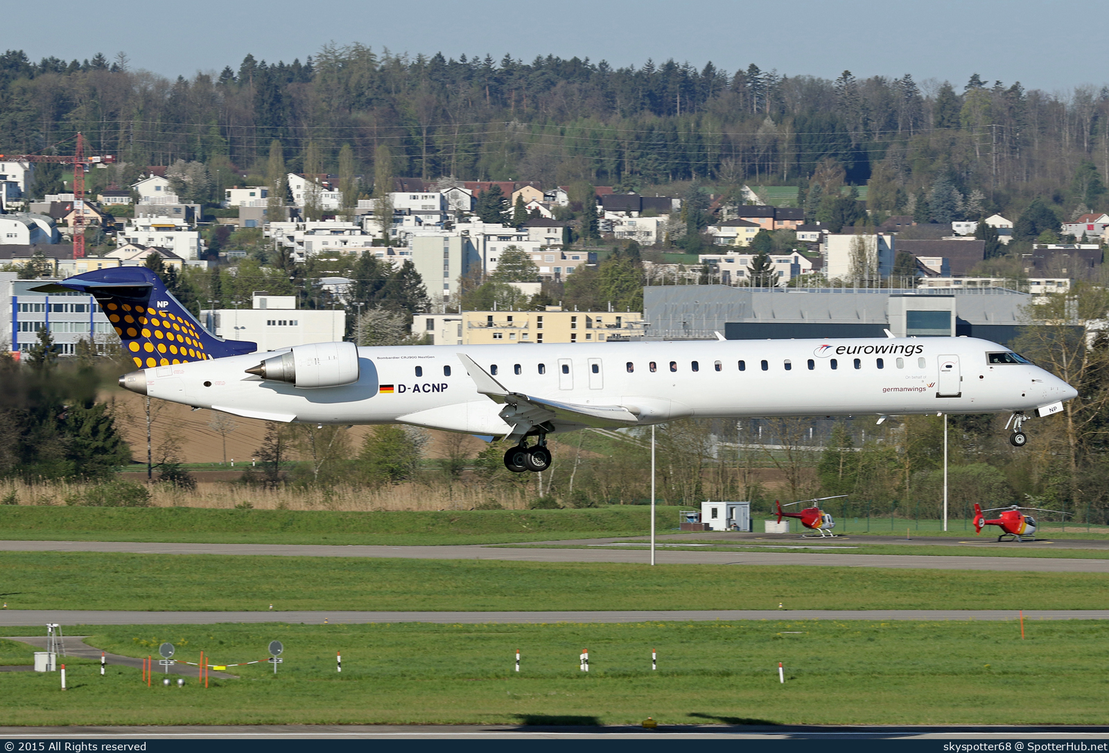 Photo of D-ACNP - Bombardier CRJ-900LR operated by Eurowings