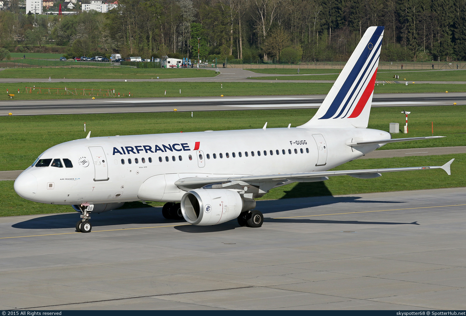 Photo of F-GUGG - Airbus A318-111 operated by Air France