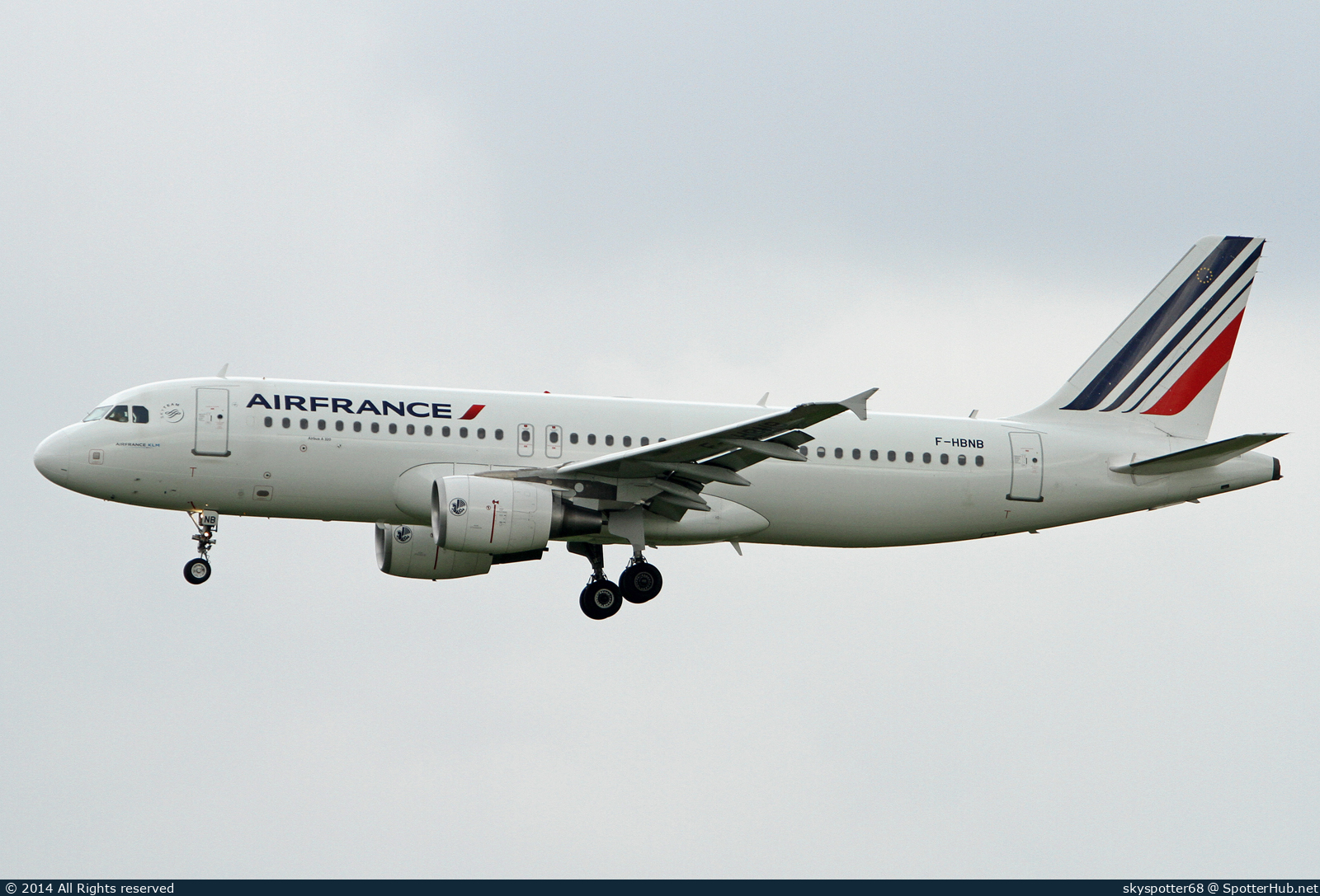 Photo of F-HBNB - Airbus A320-214 operated by Air France