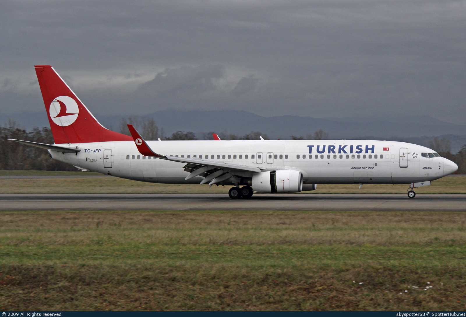Photo of TC-JFP - Boeing 737-8F2 operated by Turkish Airlines