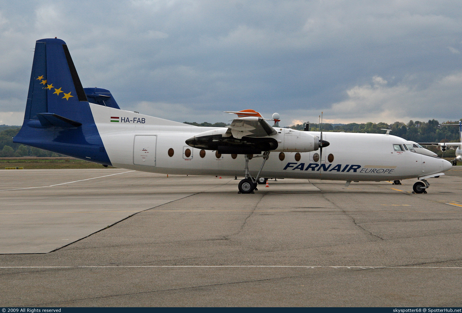 Photo of HA-FAB - Fokker F27-500(F) Friendship operated by Farnair Europe